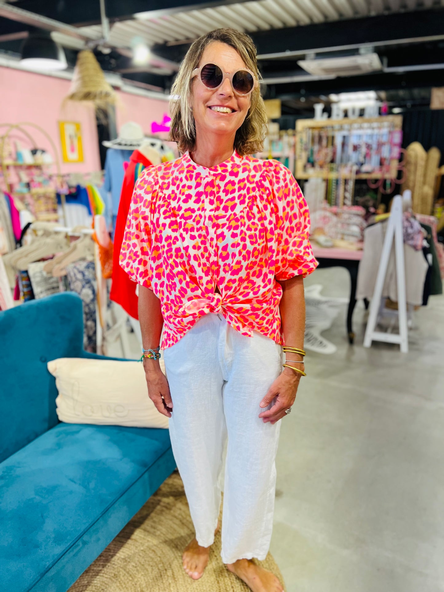 Blouse Fauvea fluo