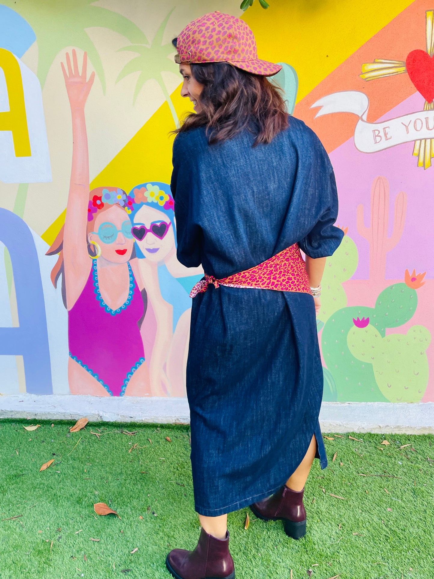 Robe DENVER - Denim bleu