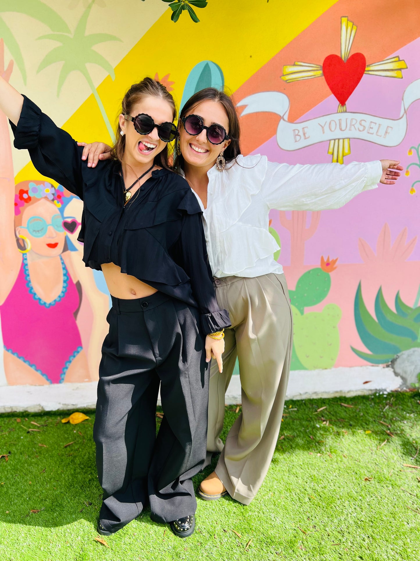 Pantalon à pinces Milly - Noir