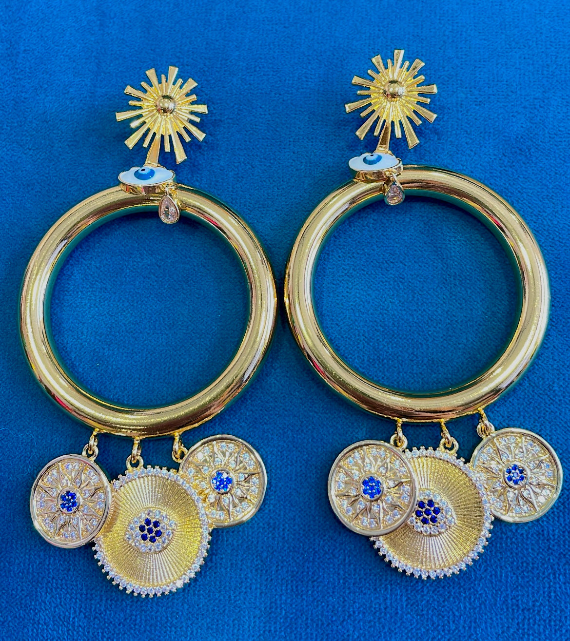 Boucles d’oreilles Iris