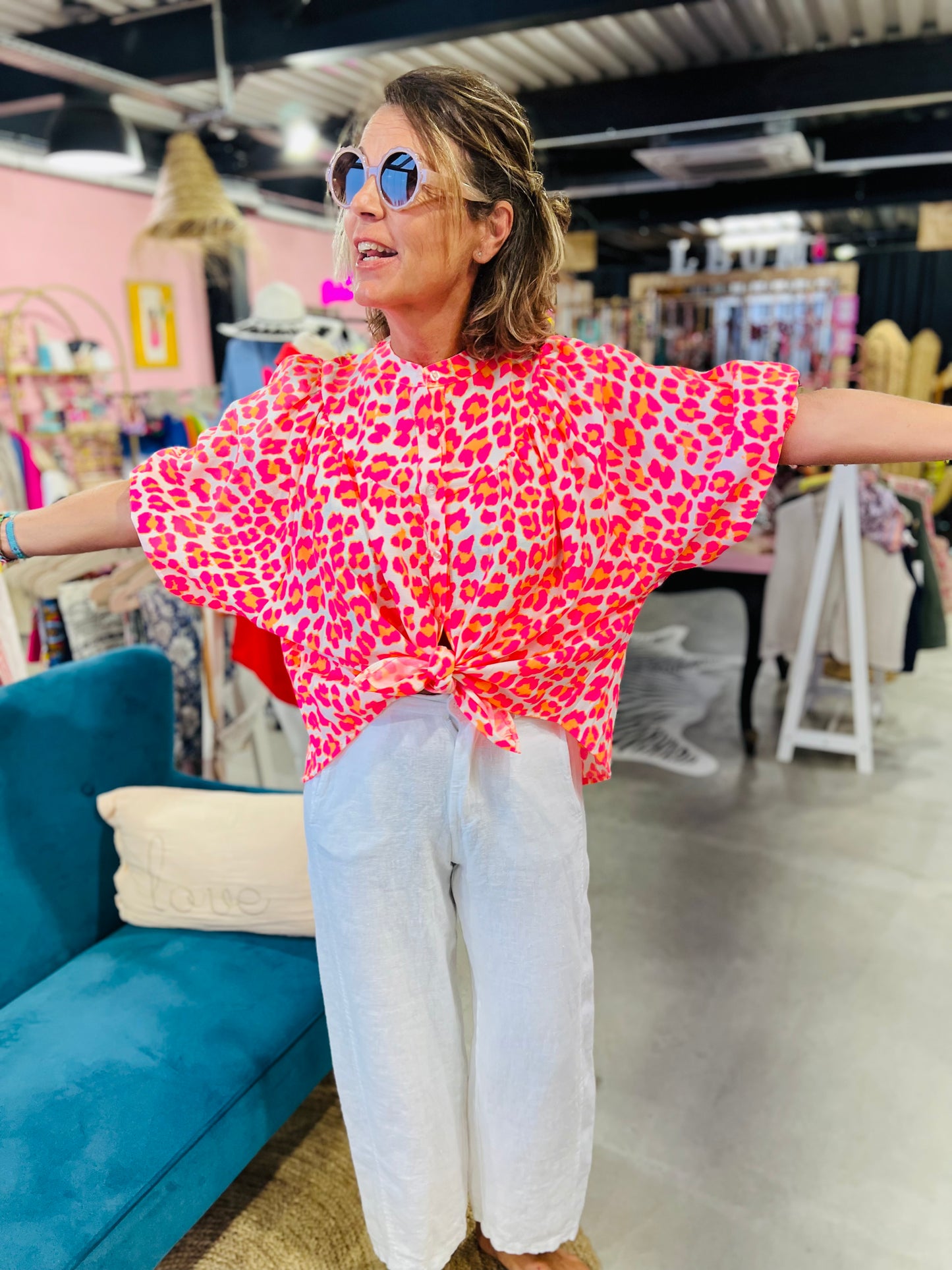 Blouse Fauvea fluo