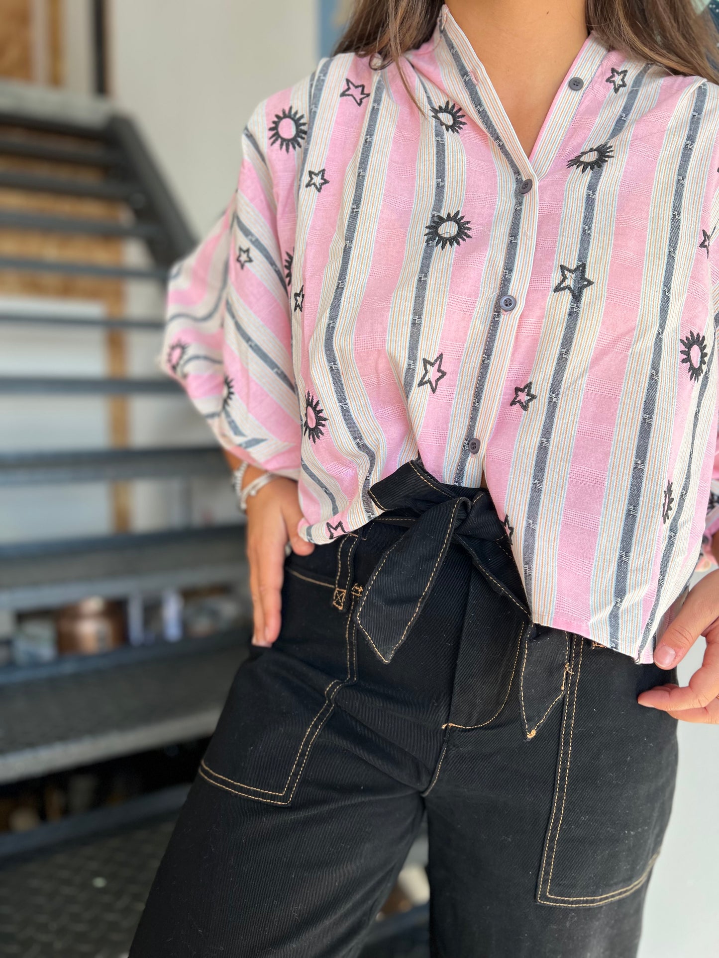 Blouse Arizona - Rose