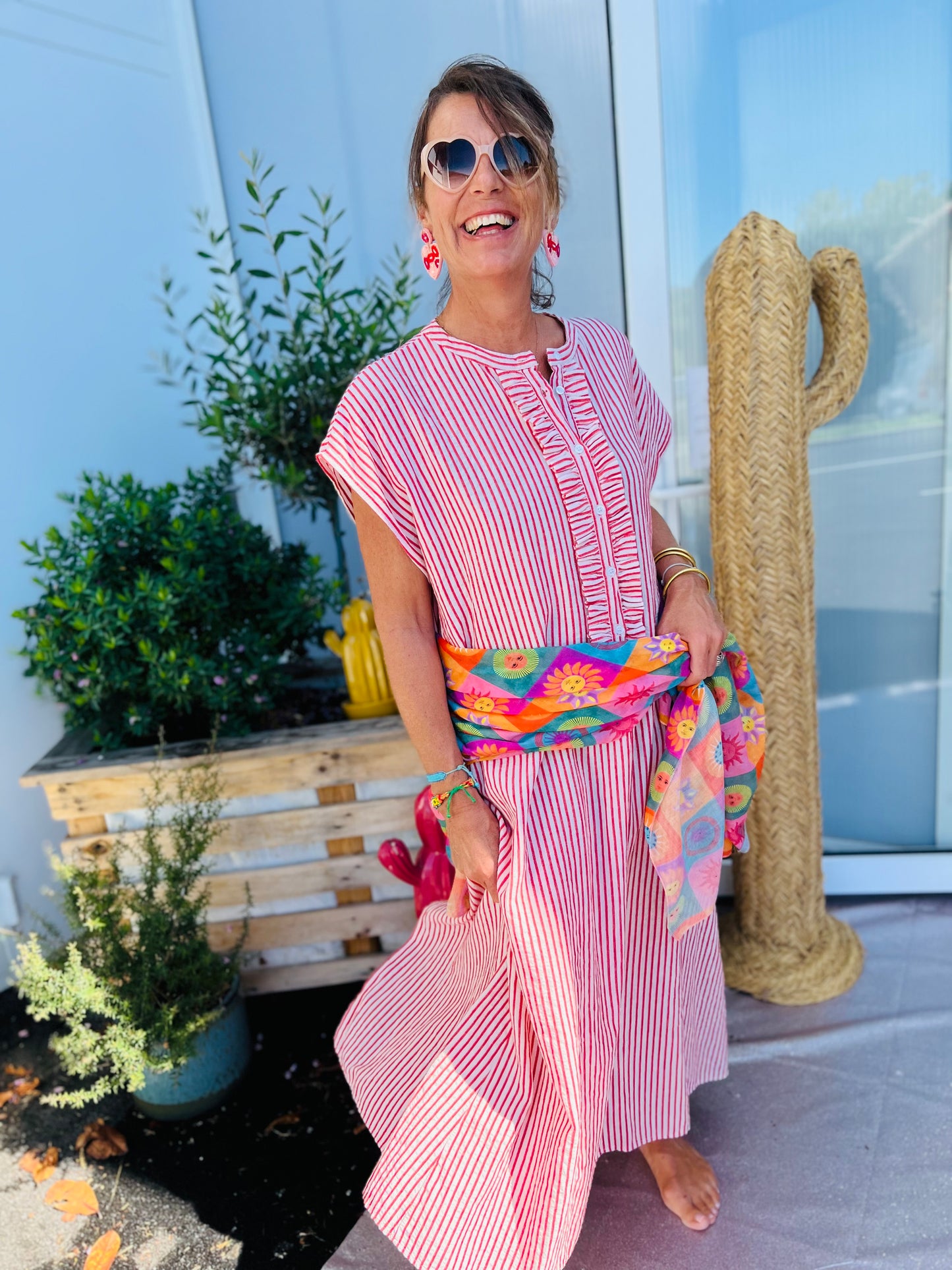 Robe longue Amarante by Banditas
