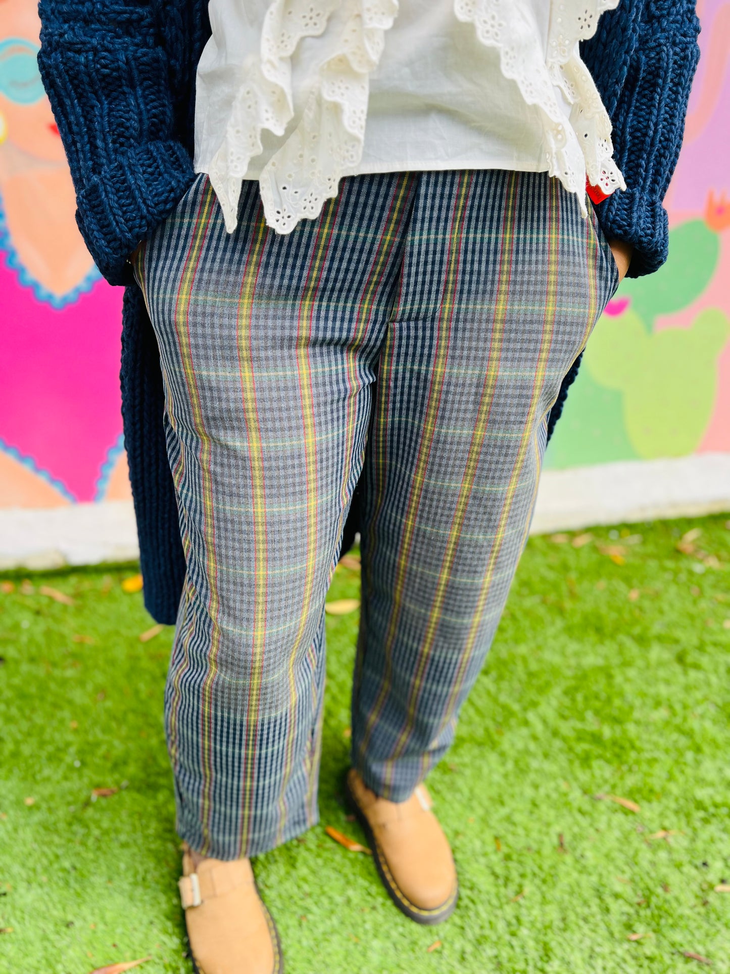 Pantalon à carreaux Adige by Banditas