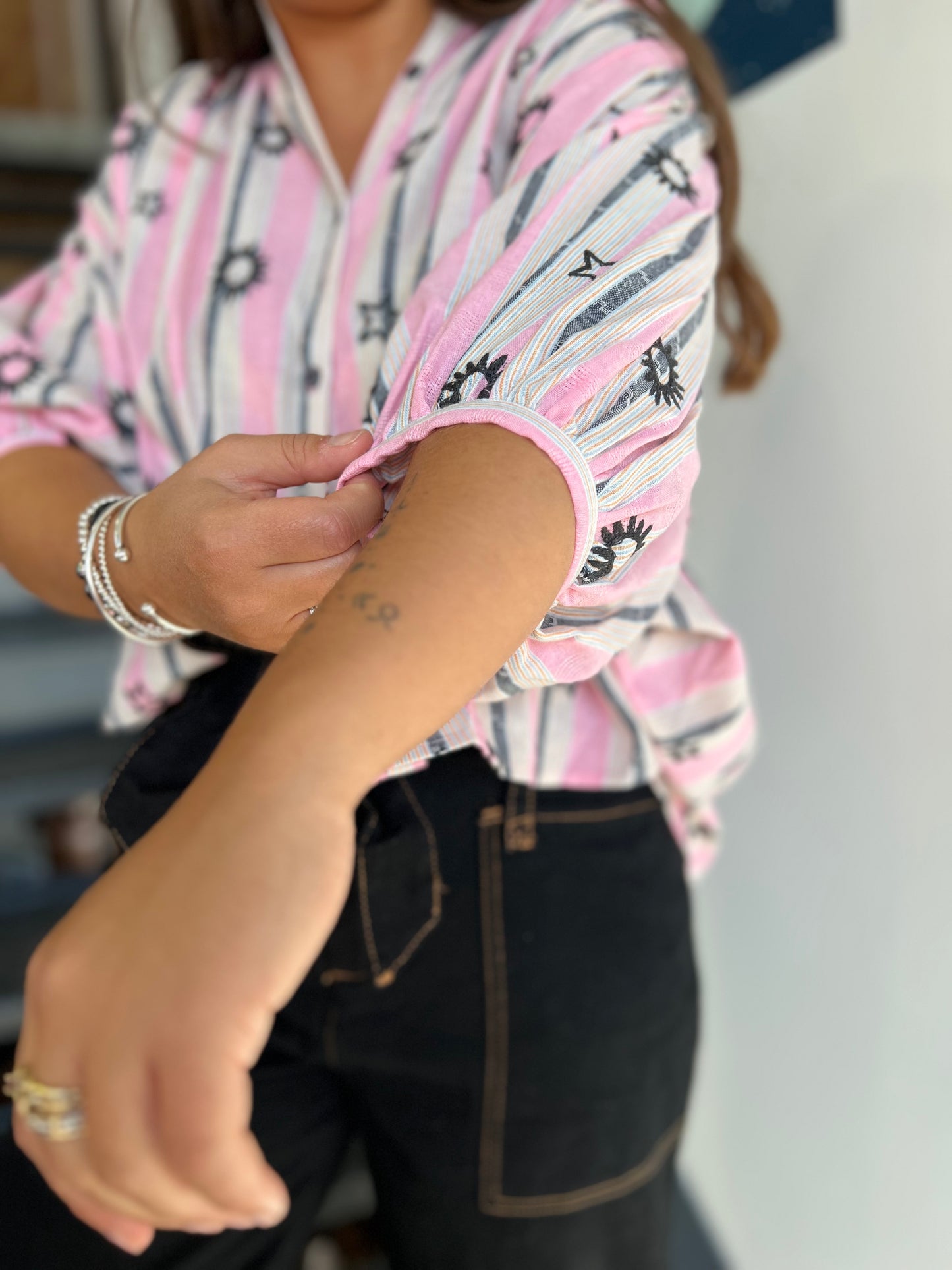 Blouse Arizona - Rose