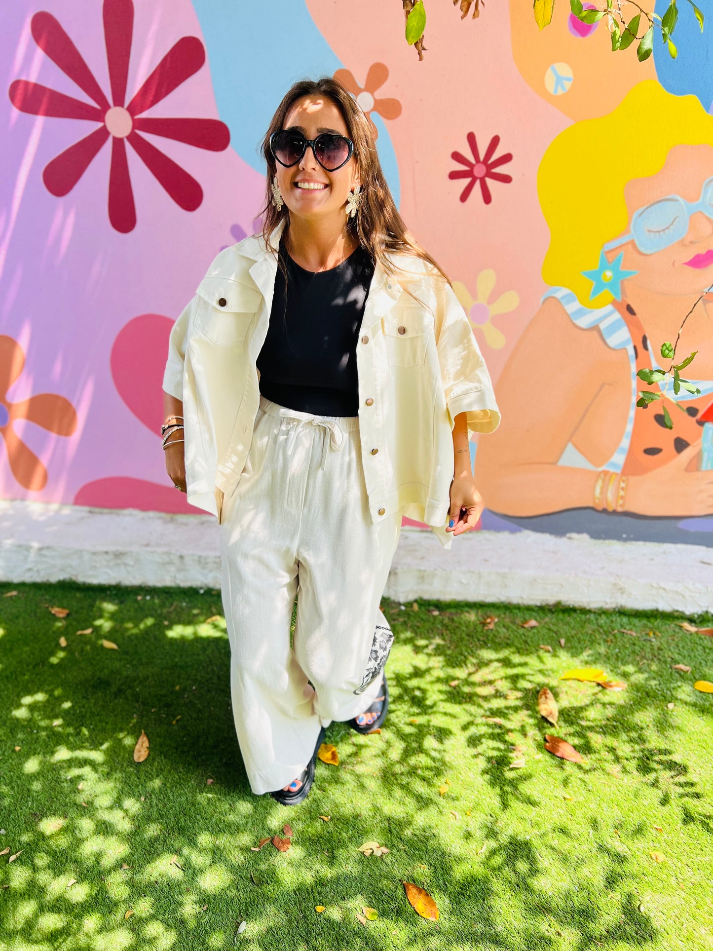 Pantalon fluide lin Missya