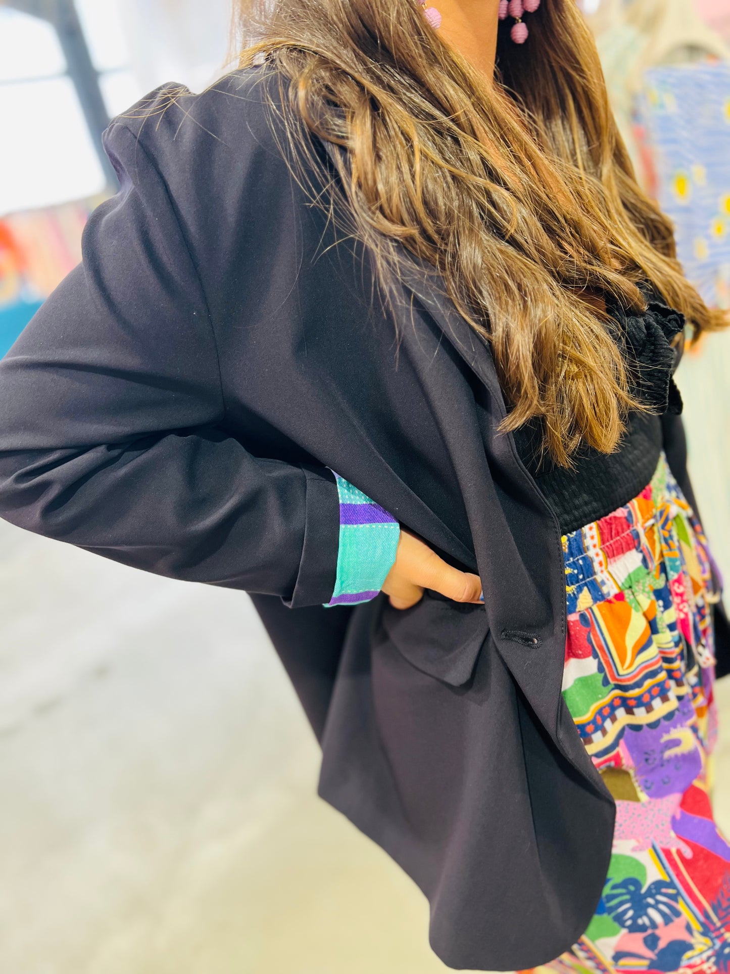 Blazer Claver by Banditas - Noir