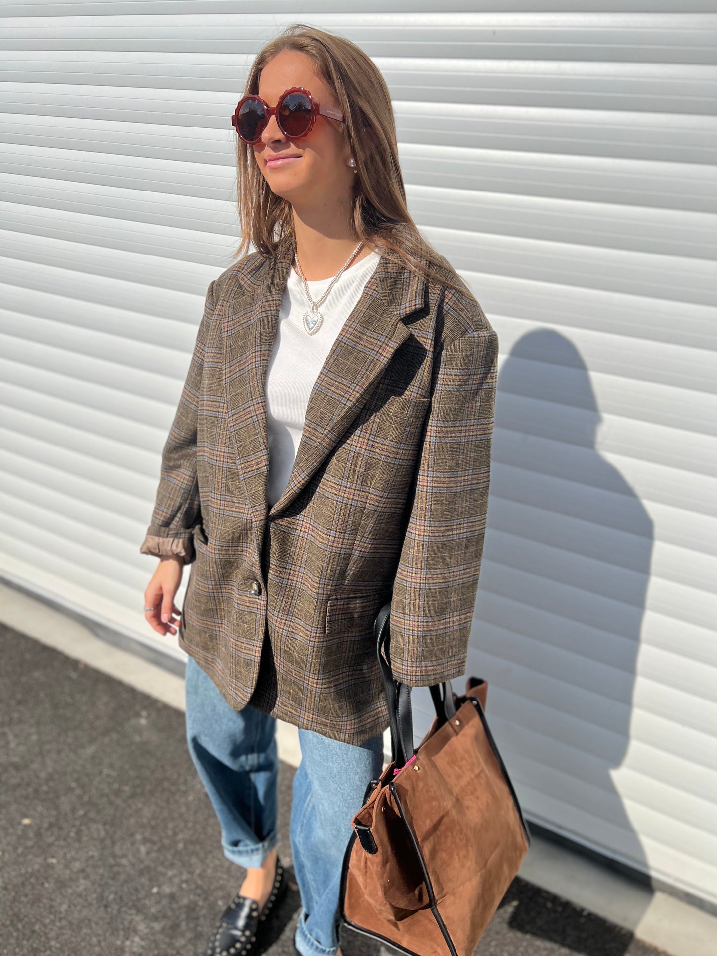 Blazer tweed Prince de Galles ROOSTER