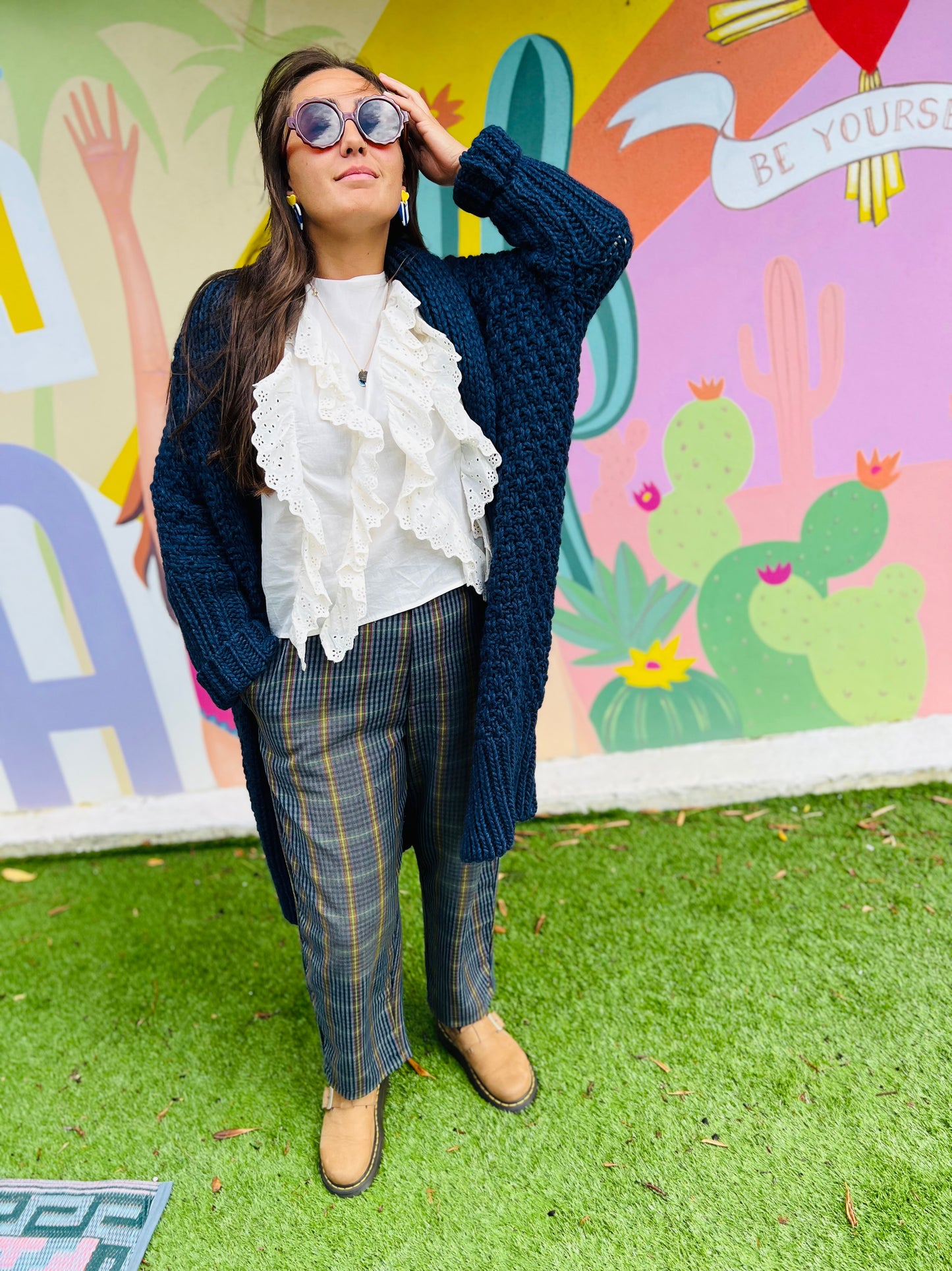 Pantalon à carreaux Adige by Banditas