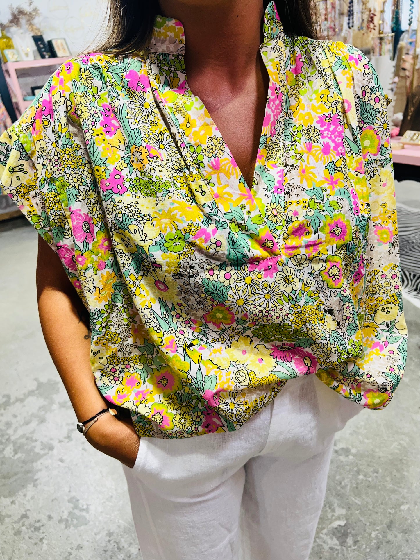Blouse liberty - 3 couleurs