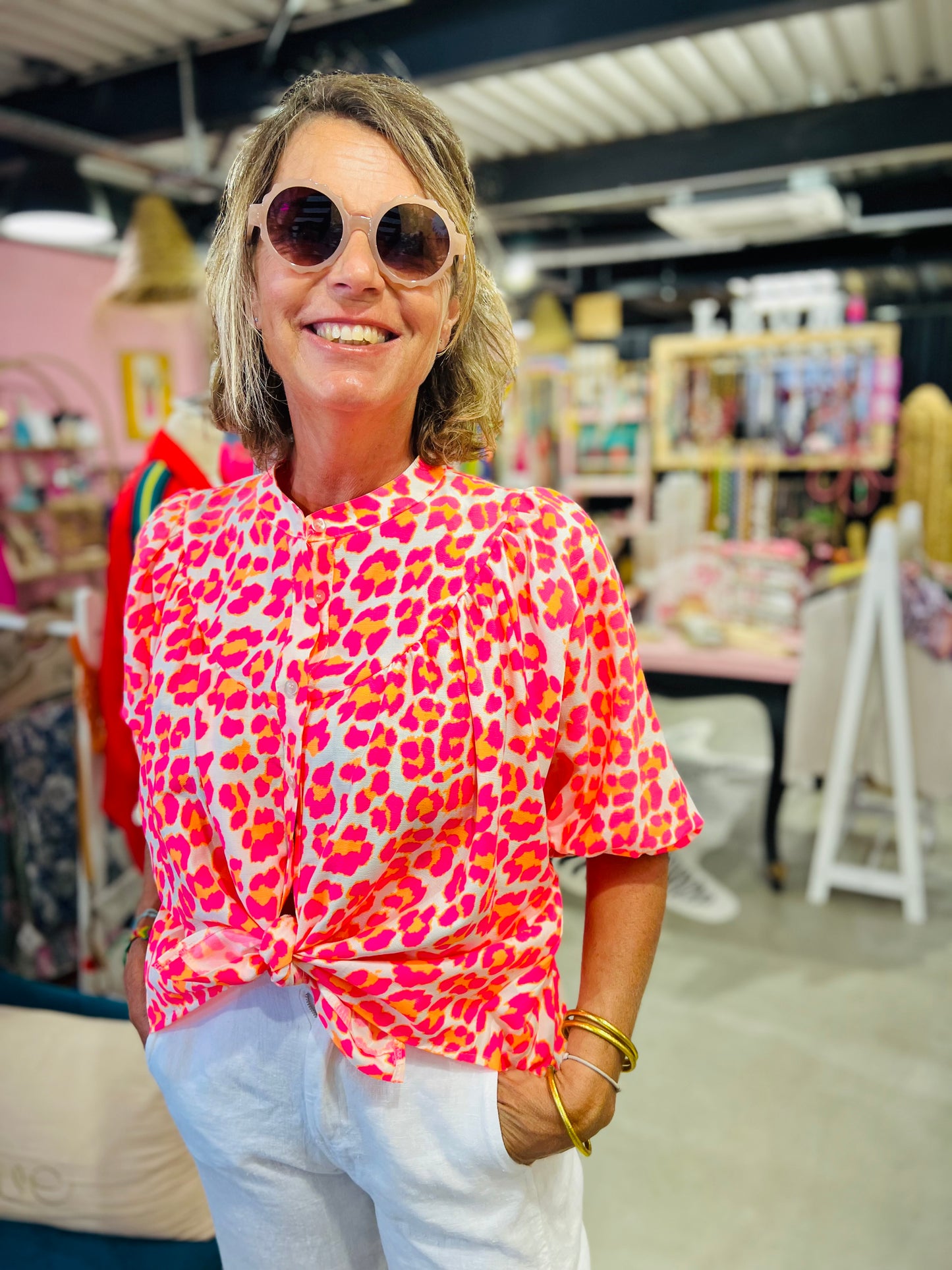 Blouse Fauvea fluo
