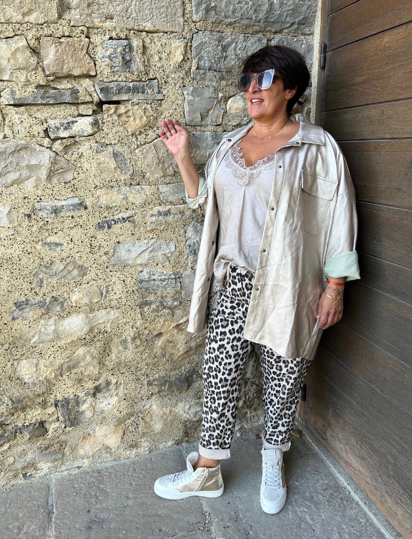 Pantalon Léopard Léa