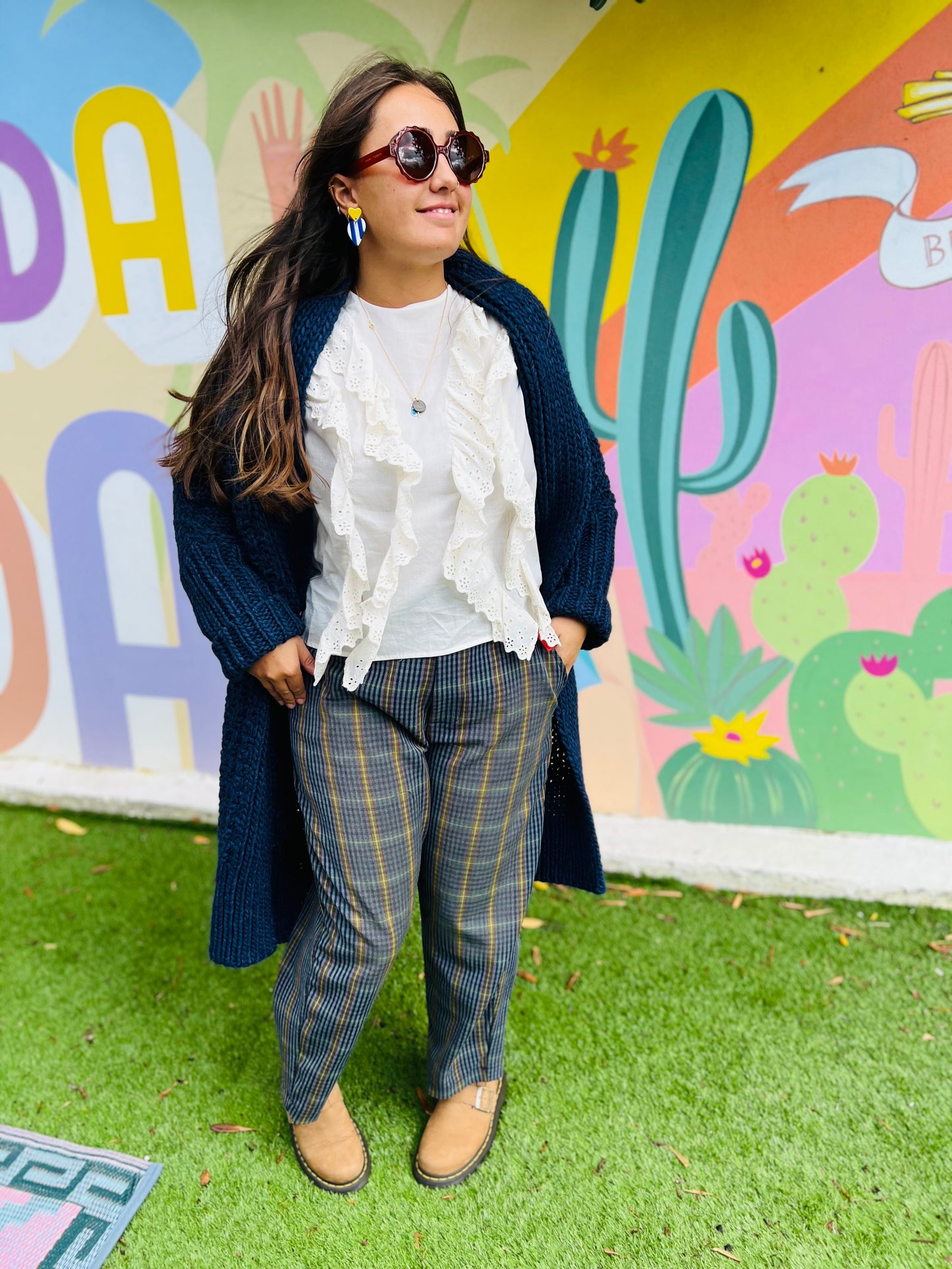 Pantalon à carreaux Adige by Banditas