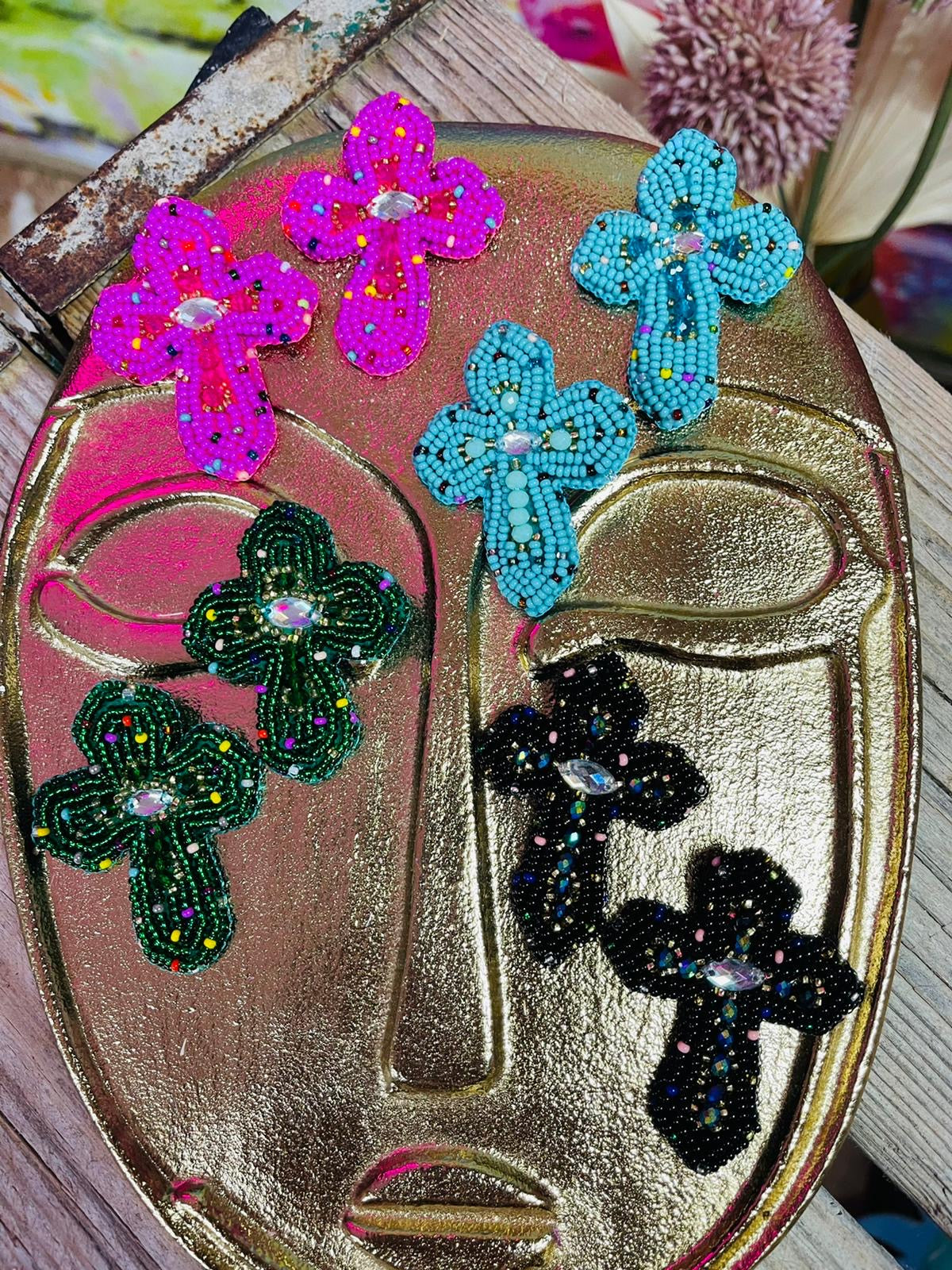 Boucles d'oreilles Cruz - 3 couleurs