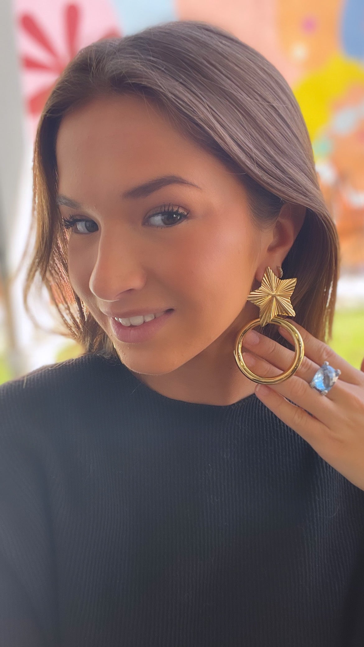 Boucles d’oreilles Célestine