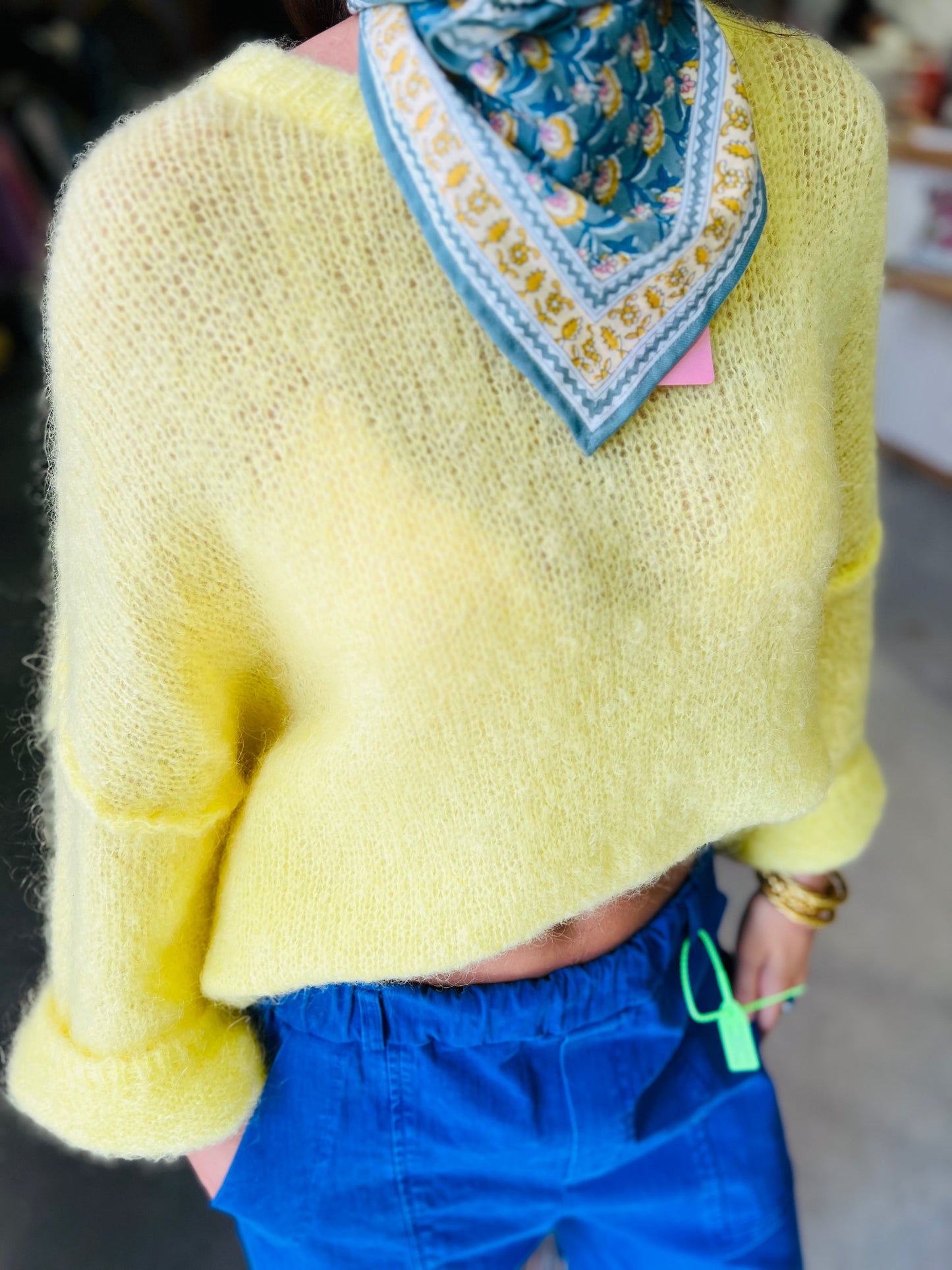 Pull Céleste - Jaune