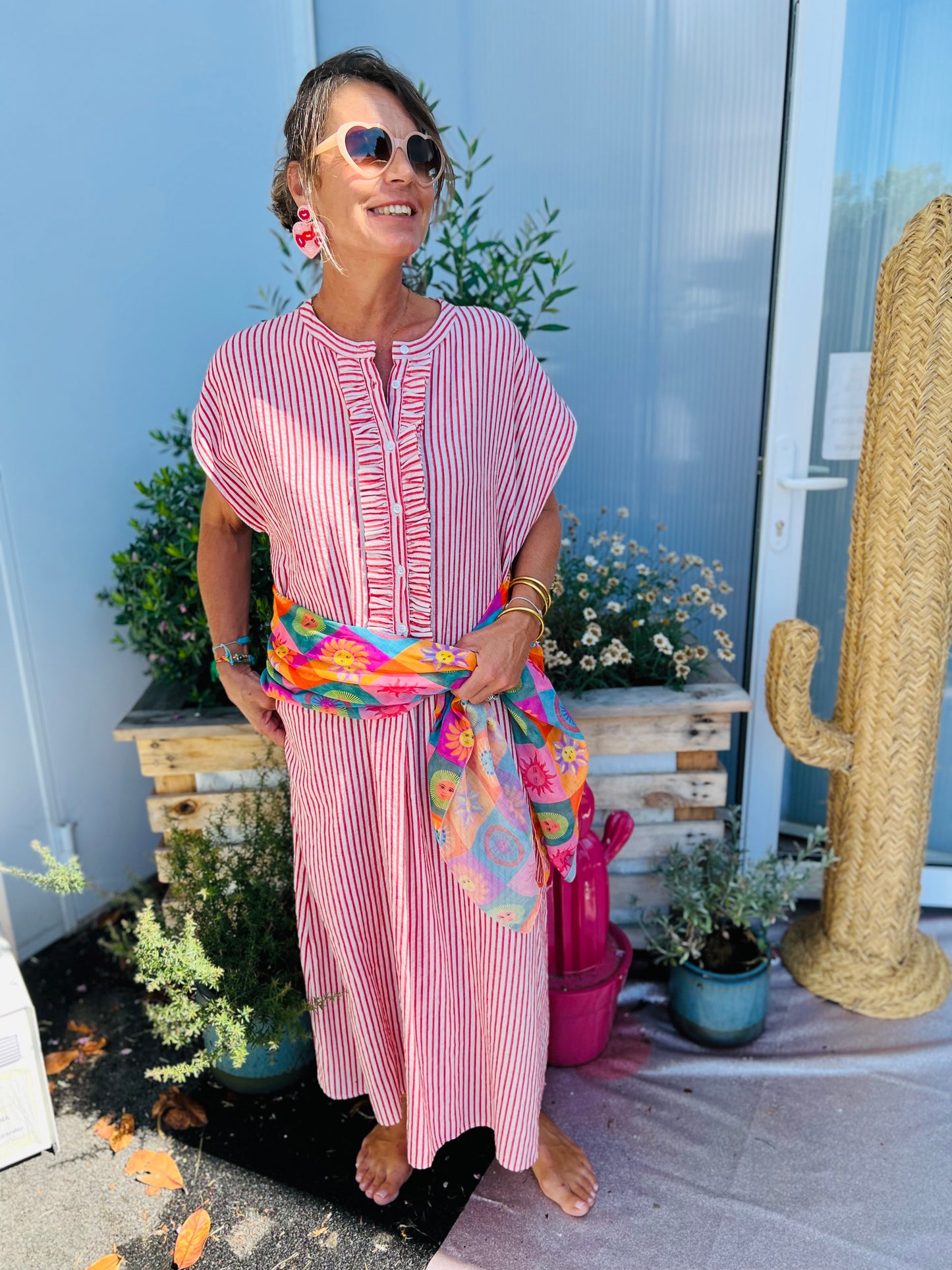 Robe longue Amarante by Banditas