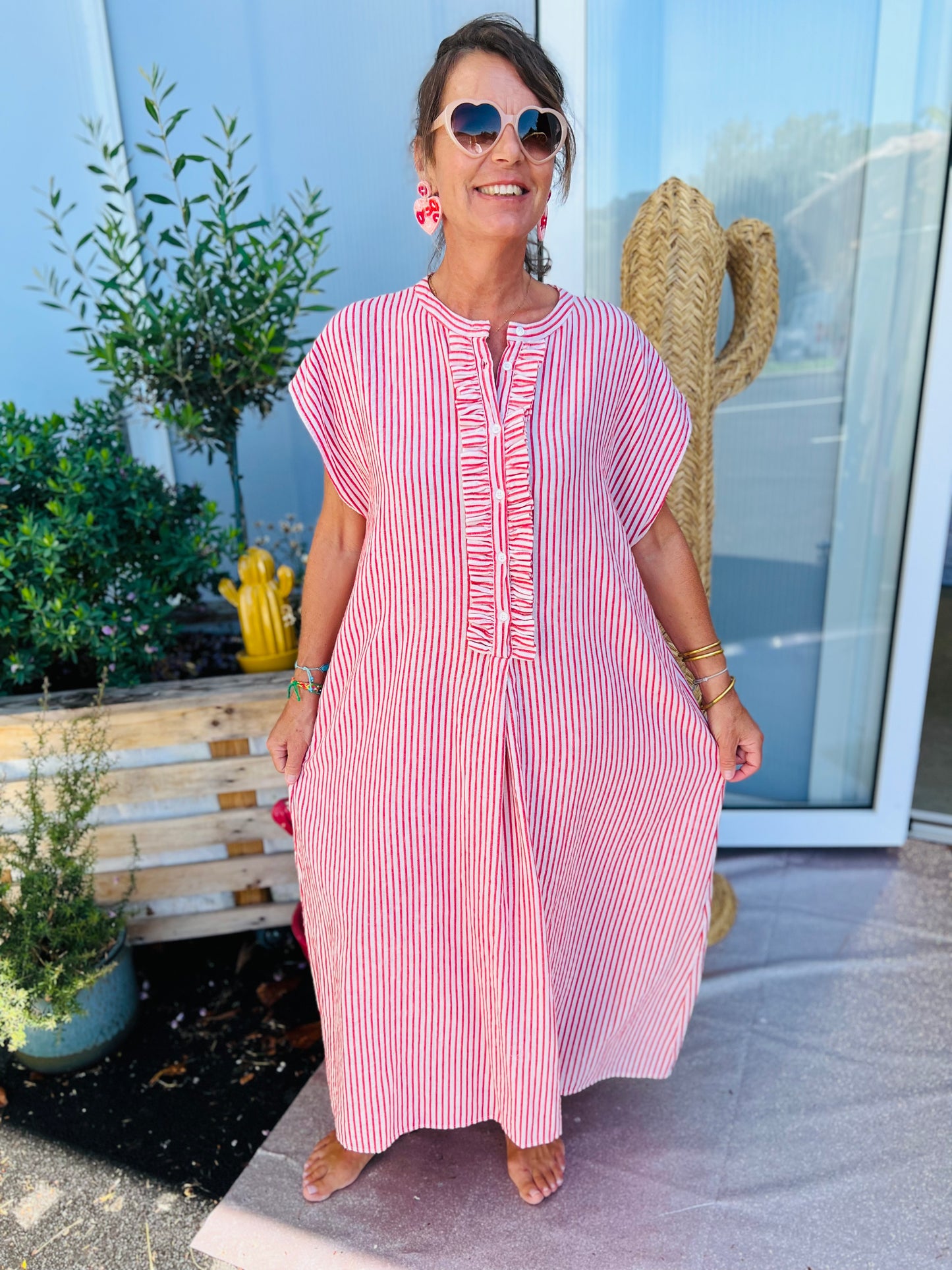 Robe longue Amarante by Banditas