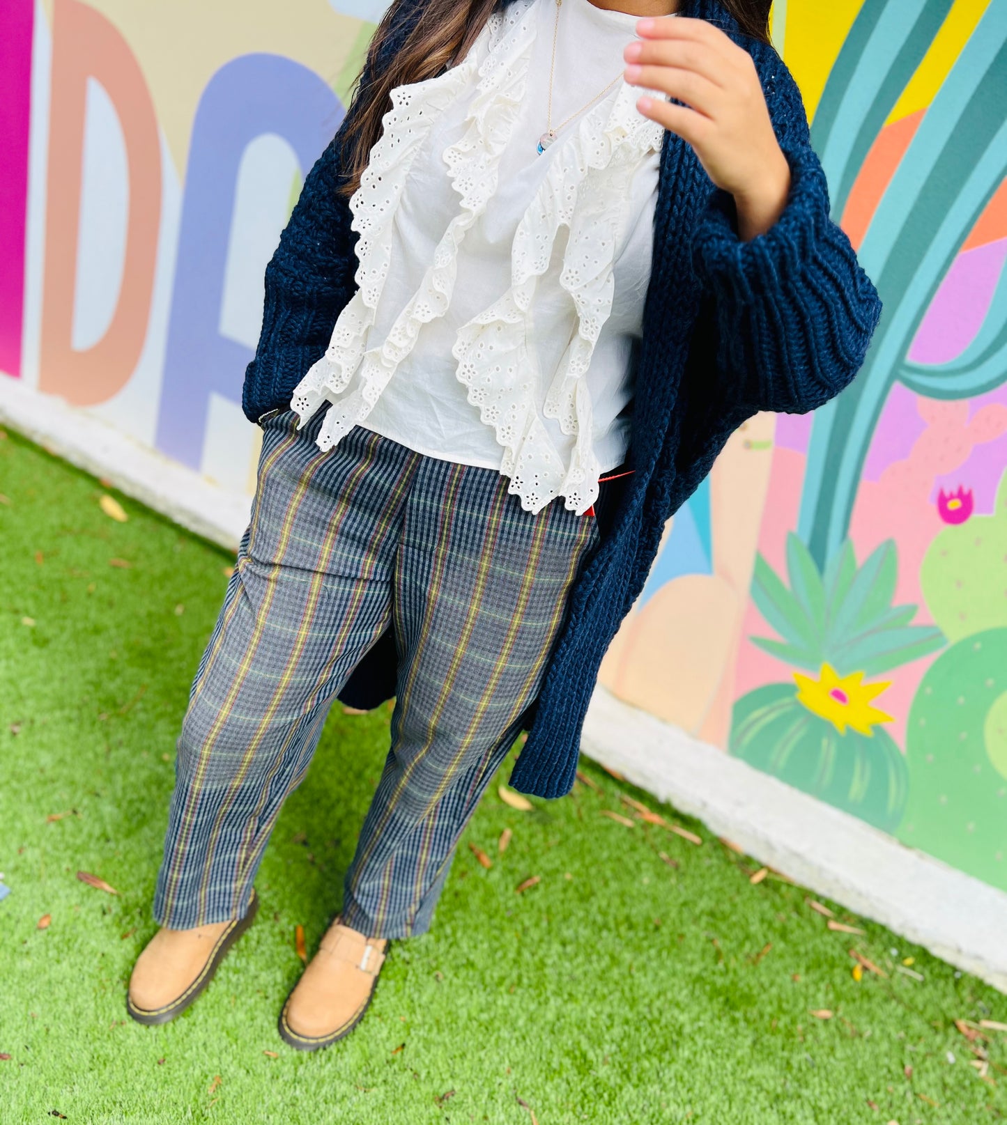 Pantalon à carreaux Adige by Banditas