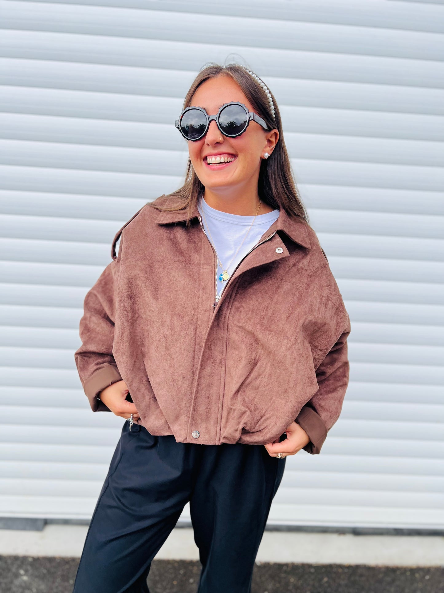 Veste PEPITA - Choco