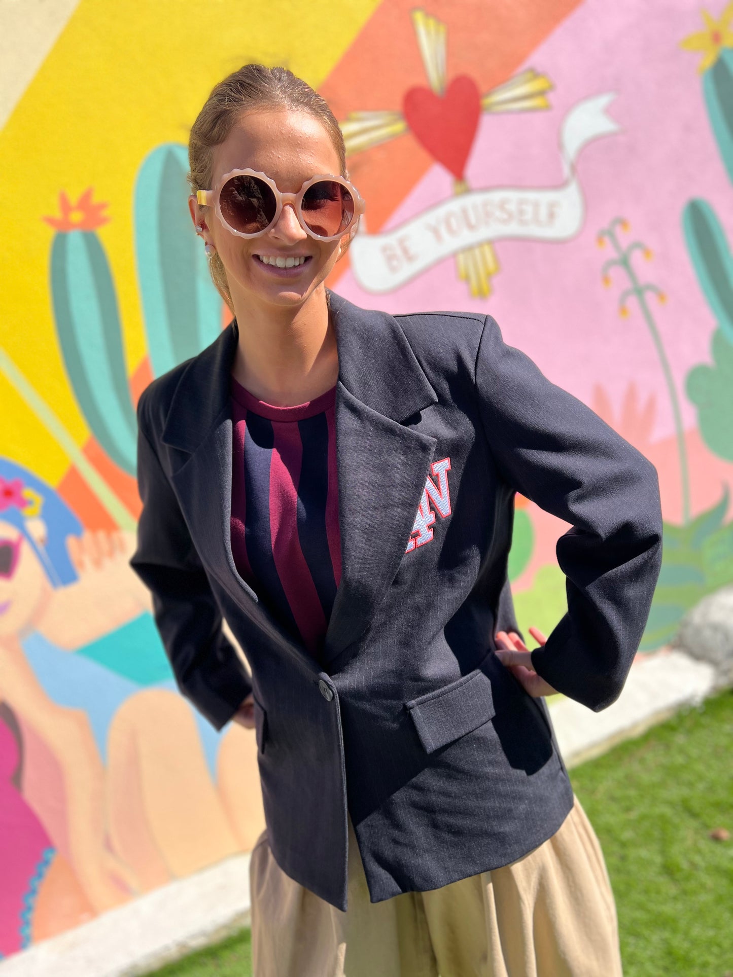 Blazer school BELLA - Marine