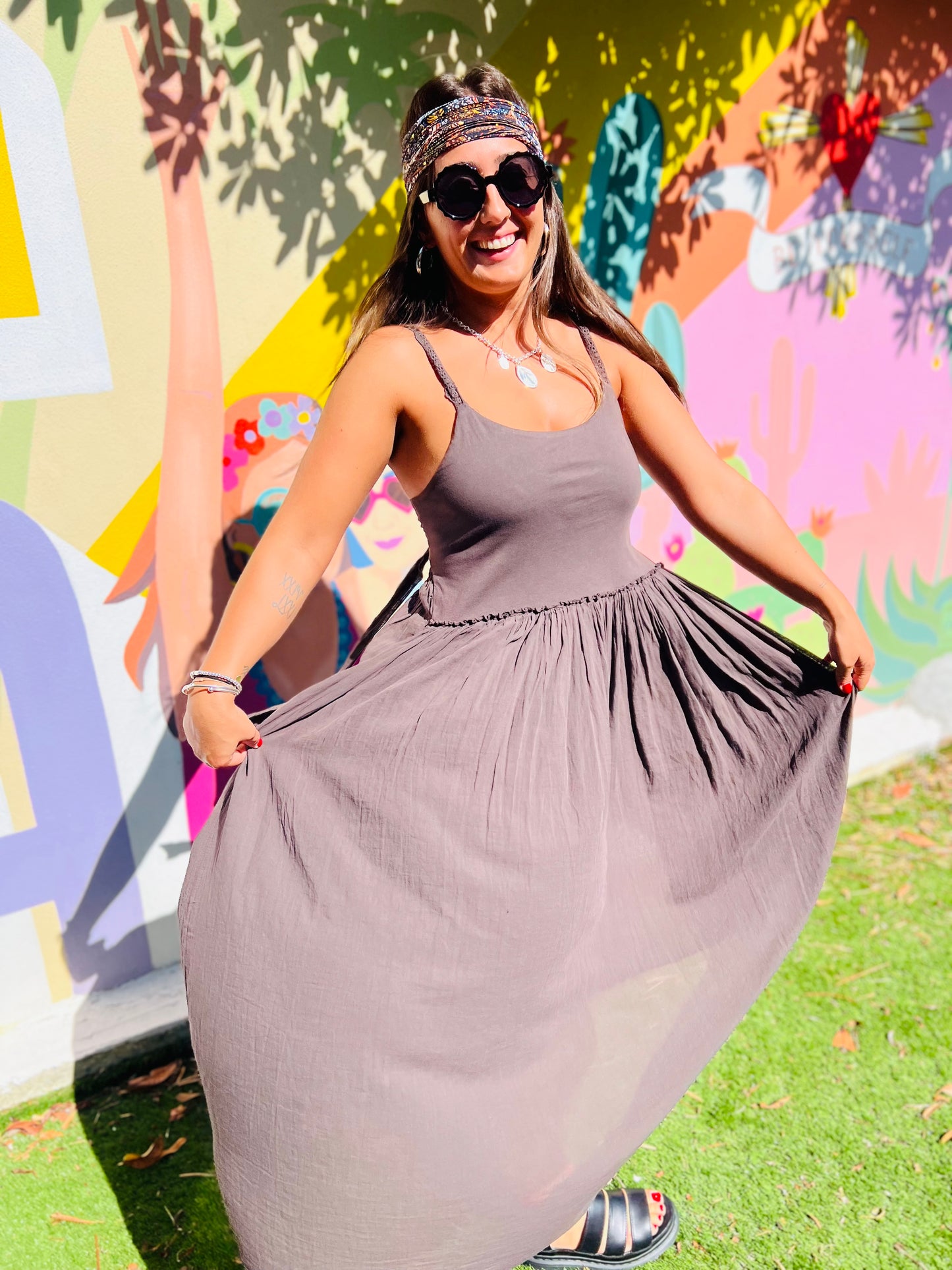 Robe Aubra Chocolat