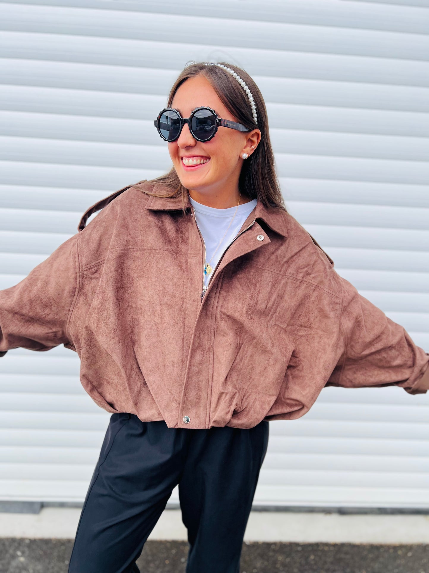 Veste PEPITA - Choco
