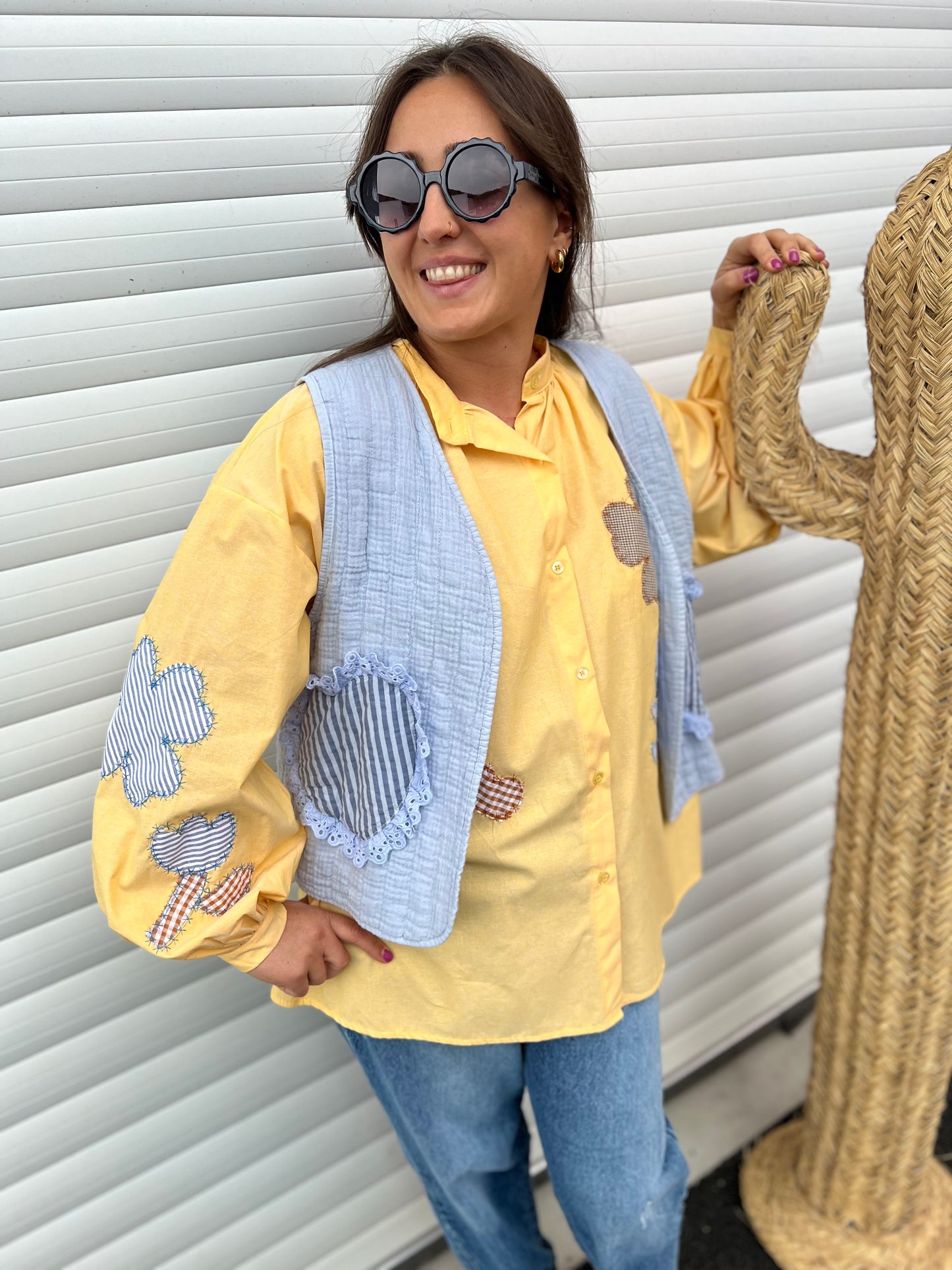 Blouse Suerte by Johanna - Jaune