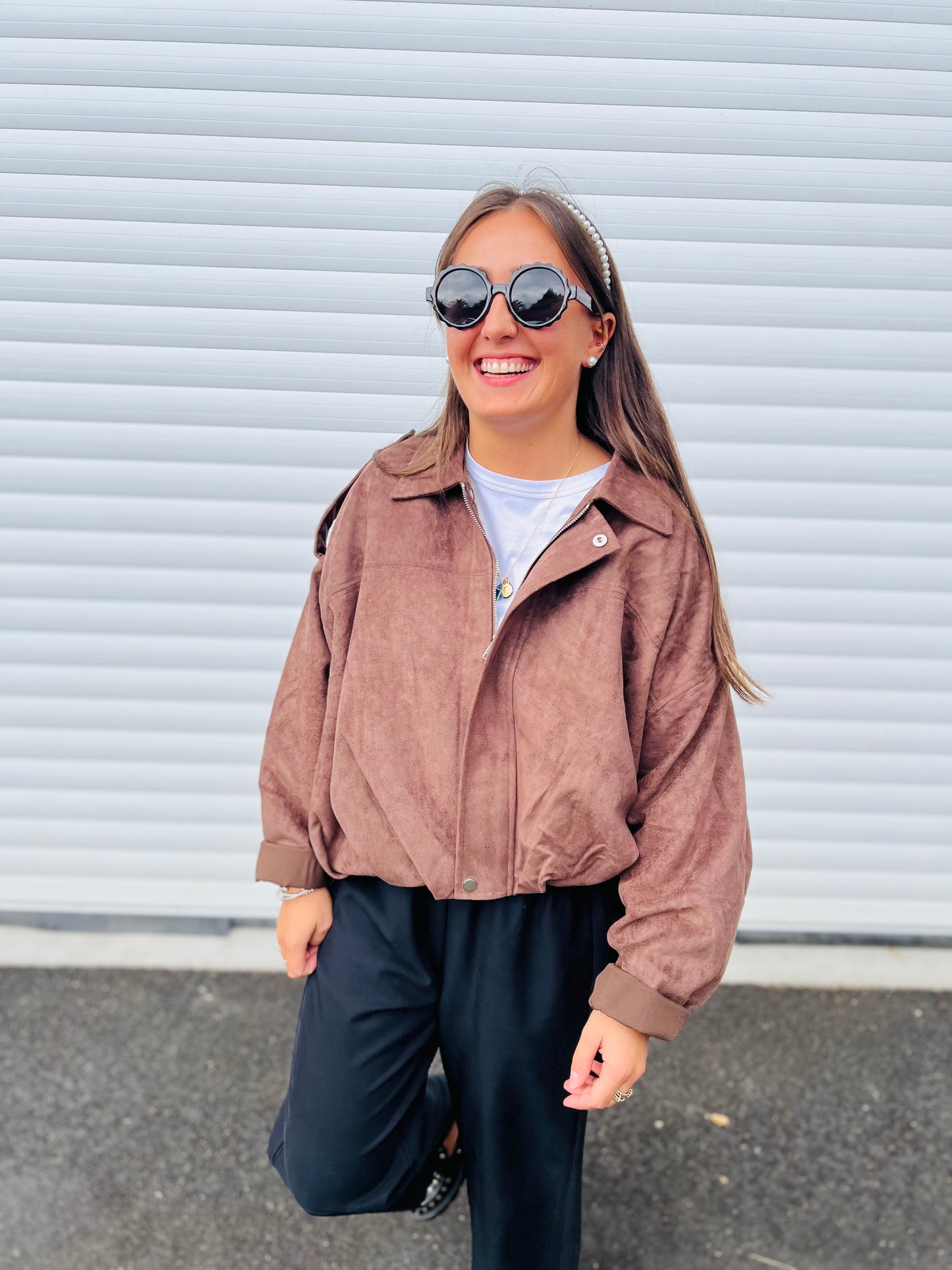 Veste PEPITA - Choco