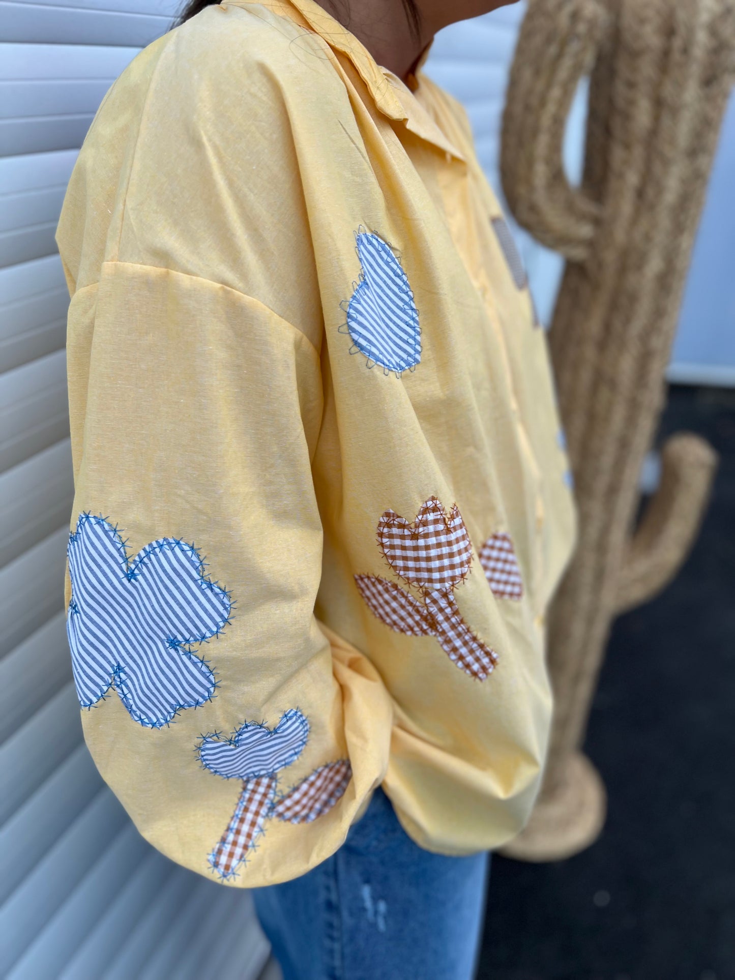 Blouse Suerte by Johanna - Jaune