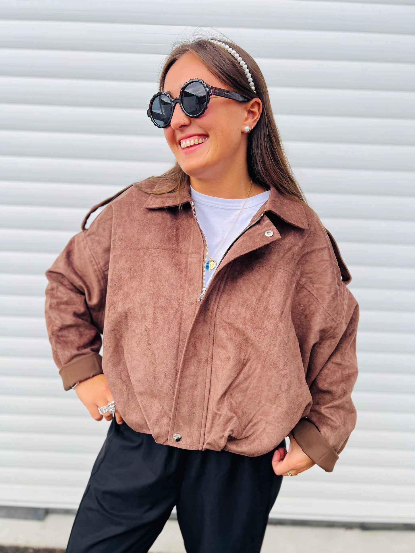 Veste PEPITA - Choco