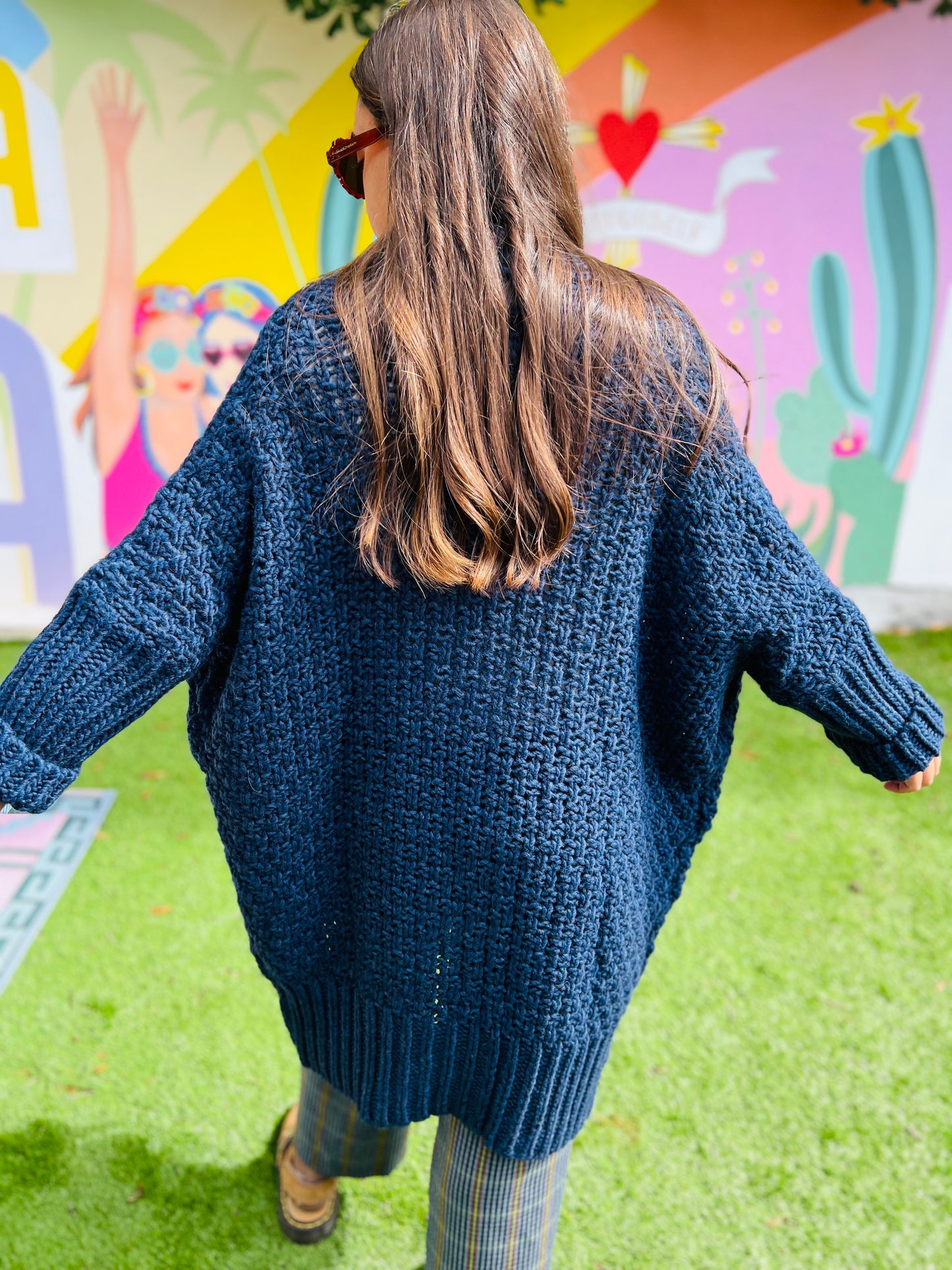 Long gilet Azzura by Banditas - Marine