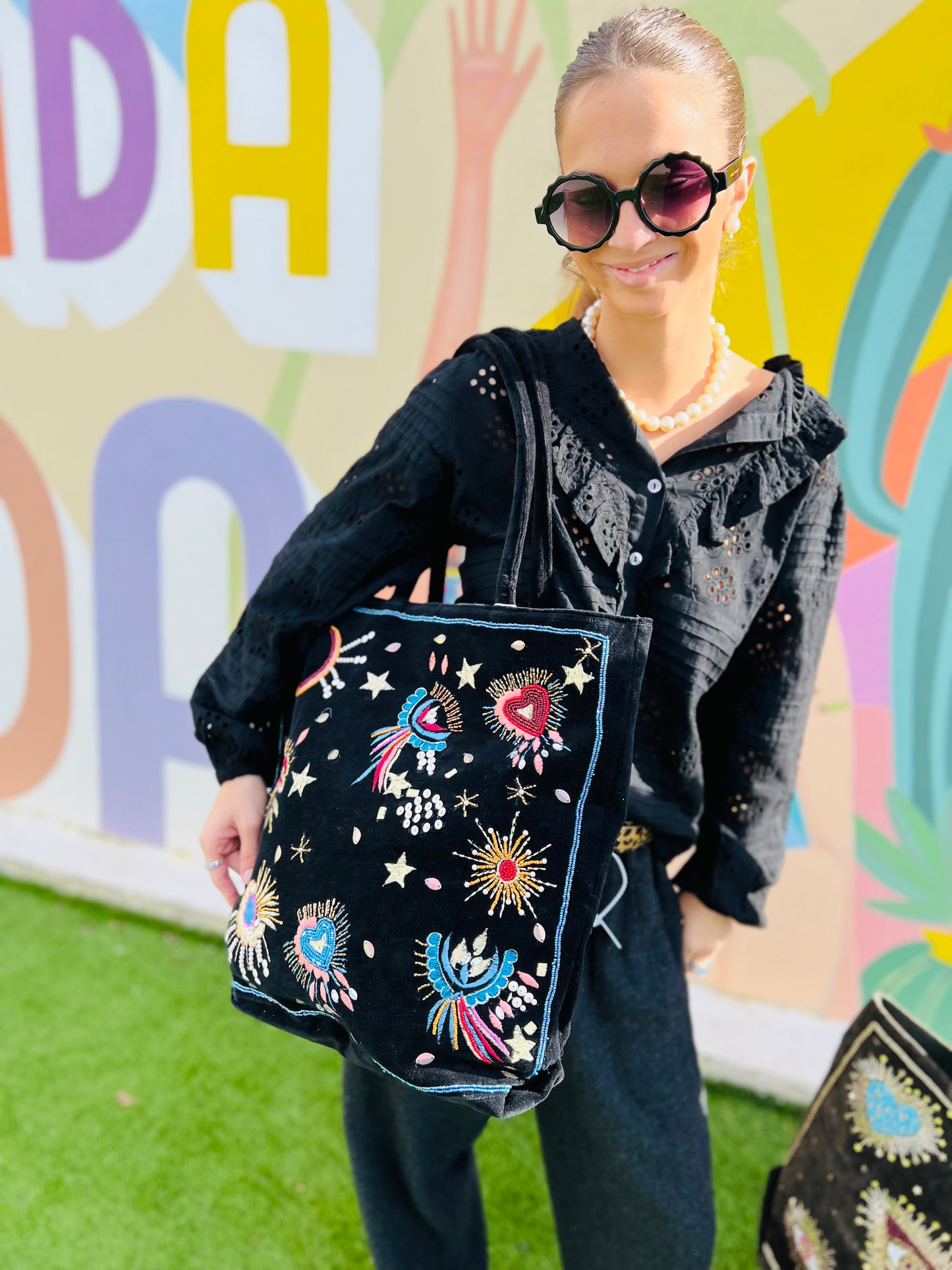 Sac velours Stelar Vibes