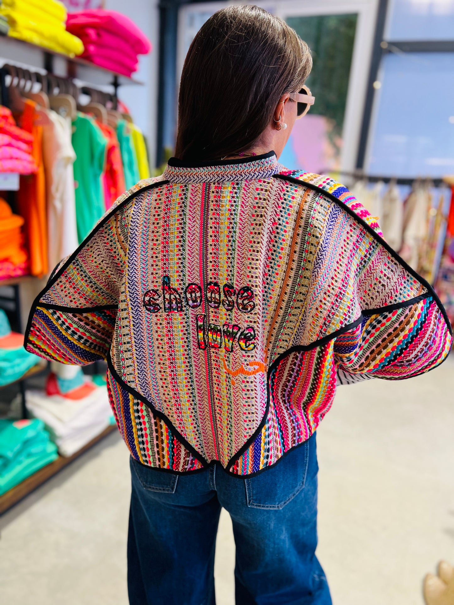 Veste Uma tissu ethnique