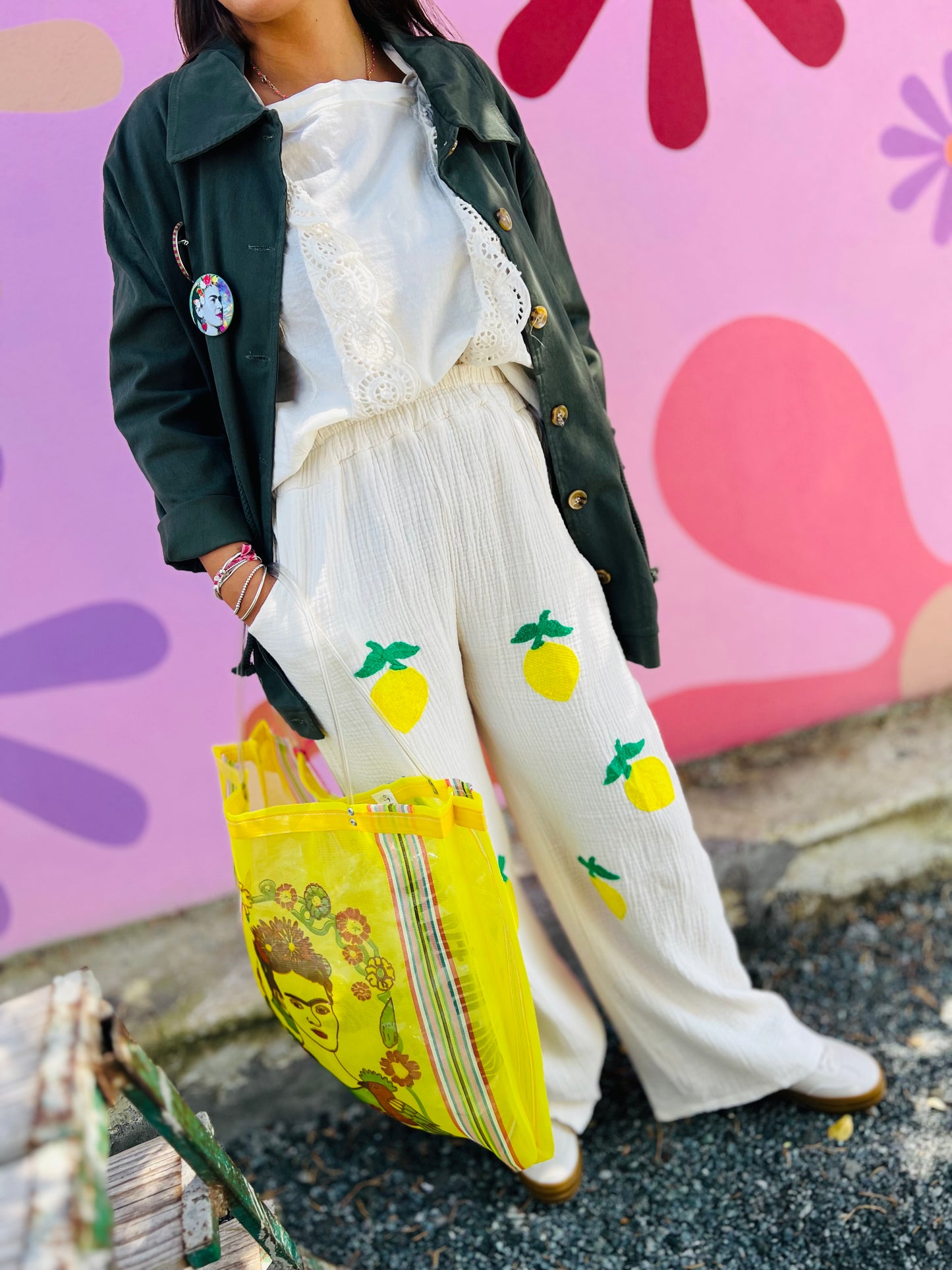 Cabas Market of Mexico - Frida jaune