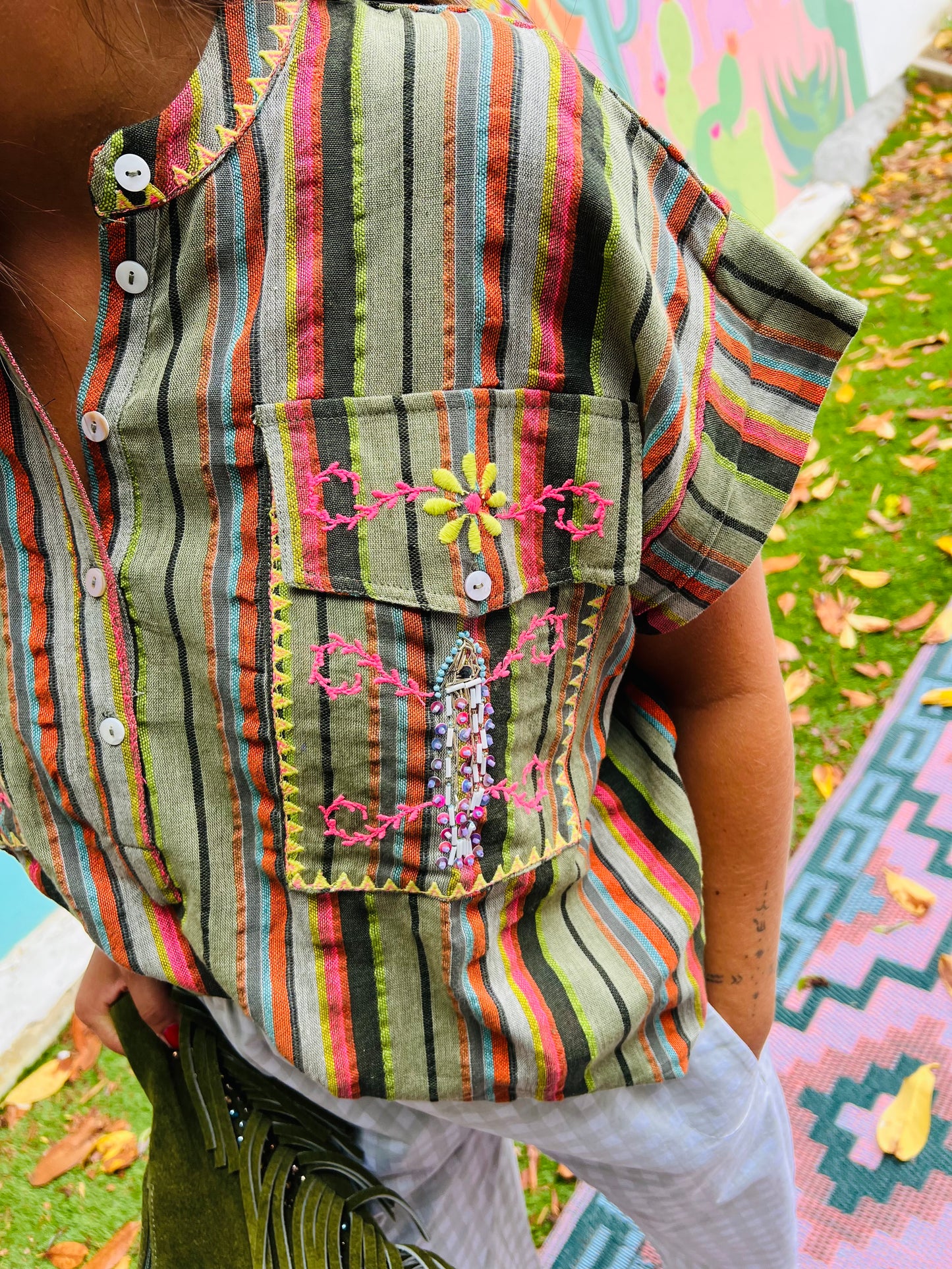 Top broderies Aman