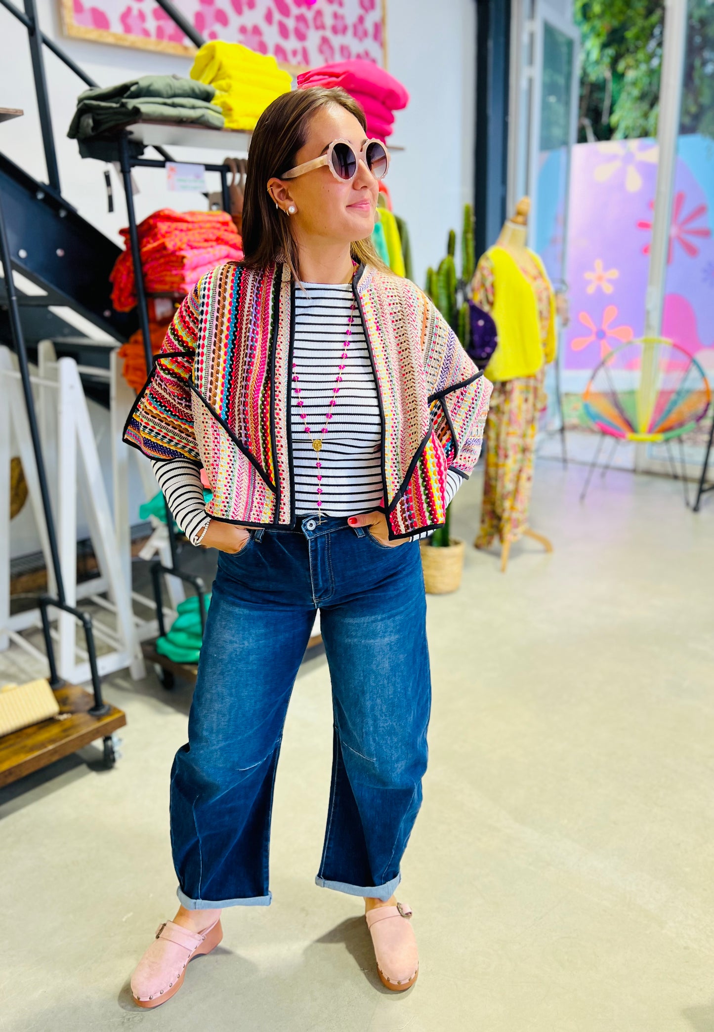 Veste Uma tissu ethnique