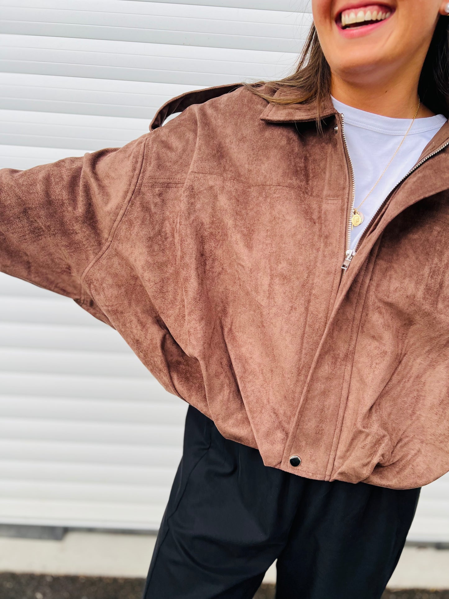 Veste PEPITA - Choco