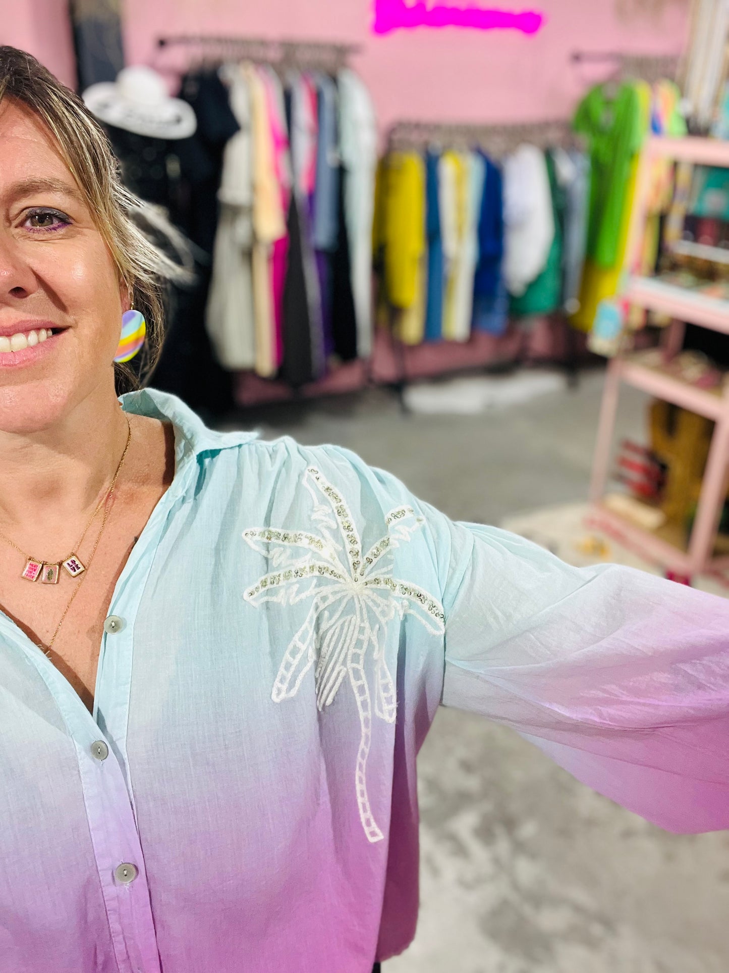 Chemisier Paradise Tie&Die