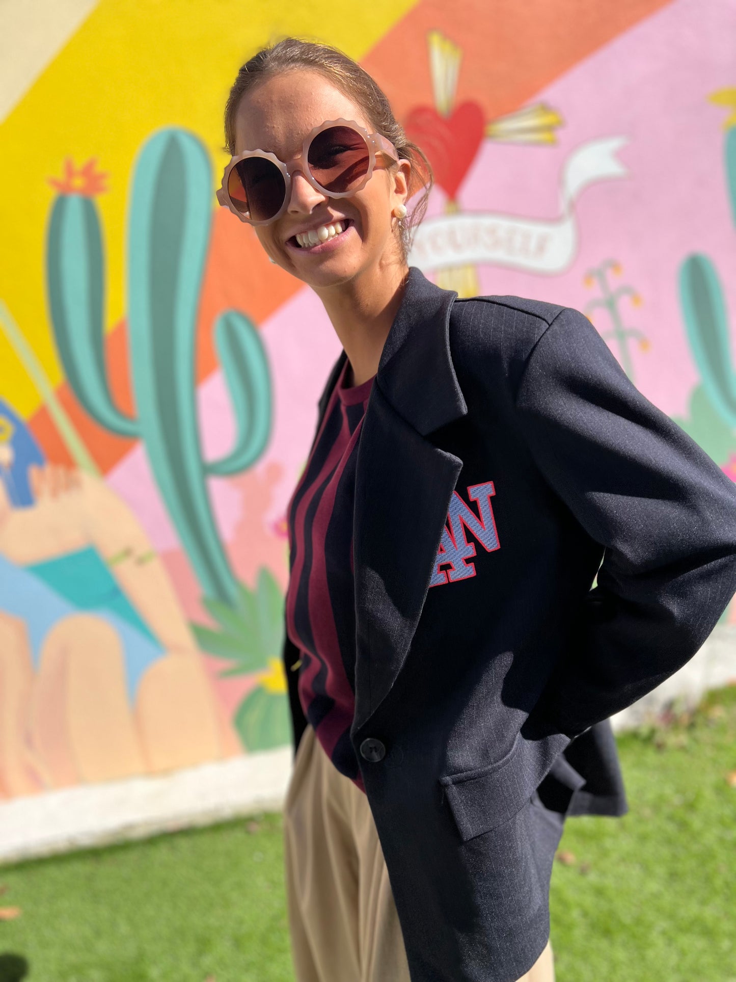 Blazer school BELLA - Marine