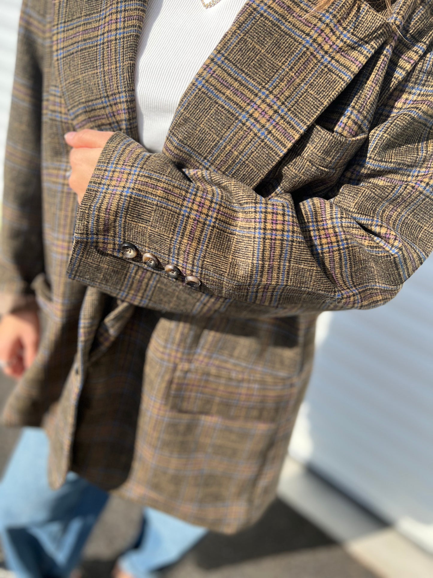 Blazer tweed Prince de Galles ROOSTER