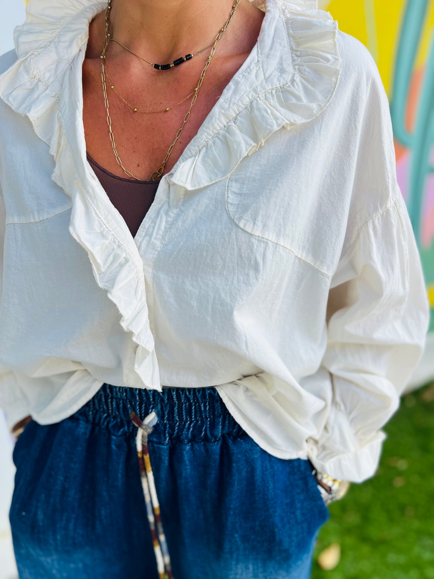 Blouse Jara - crème