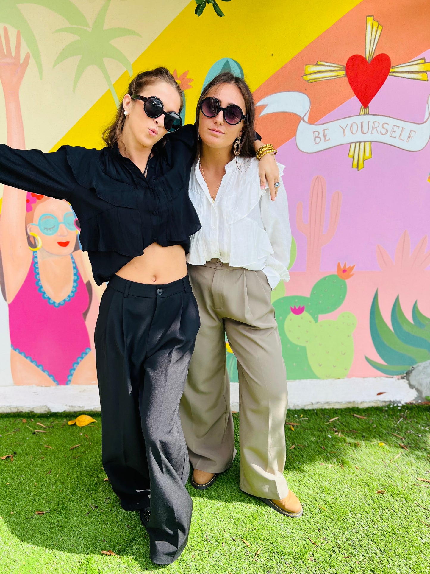Pantalon à pinces Milly - Noir
