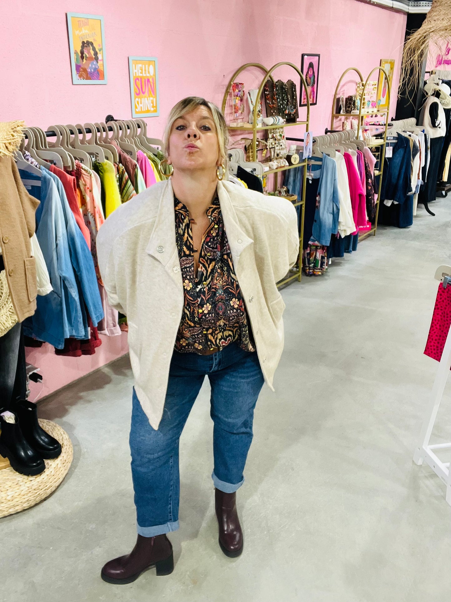 Veste Moscato - Beige