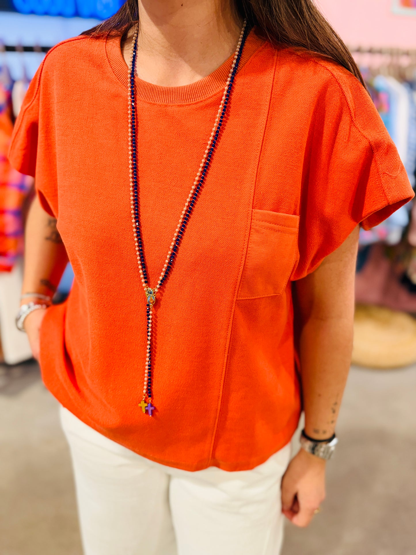 Tee-shirt sans manche Simona