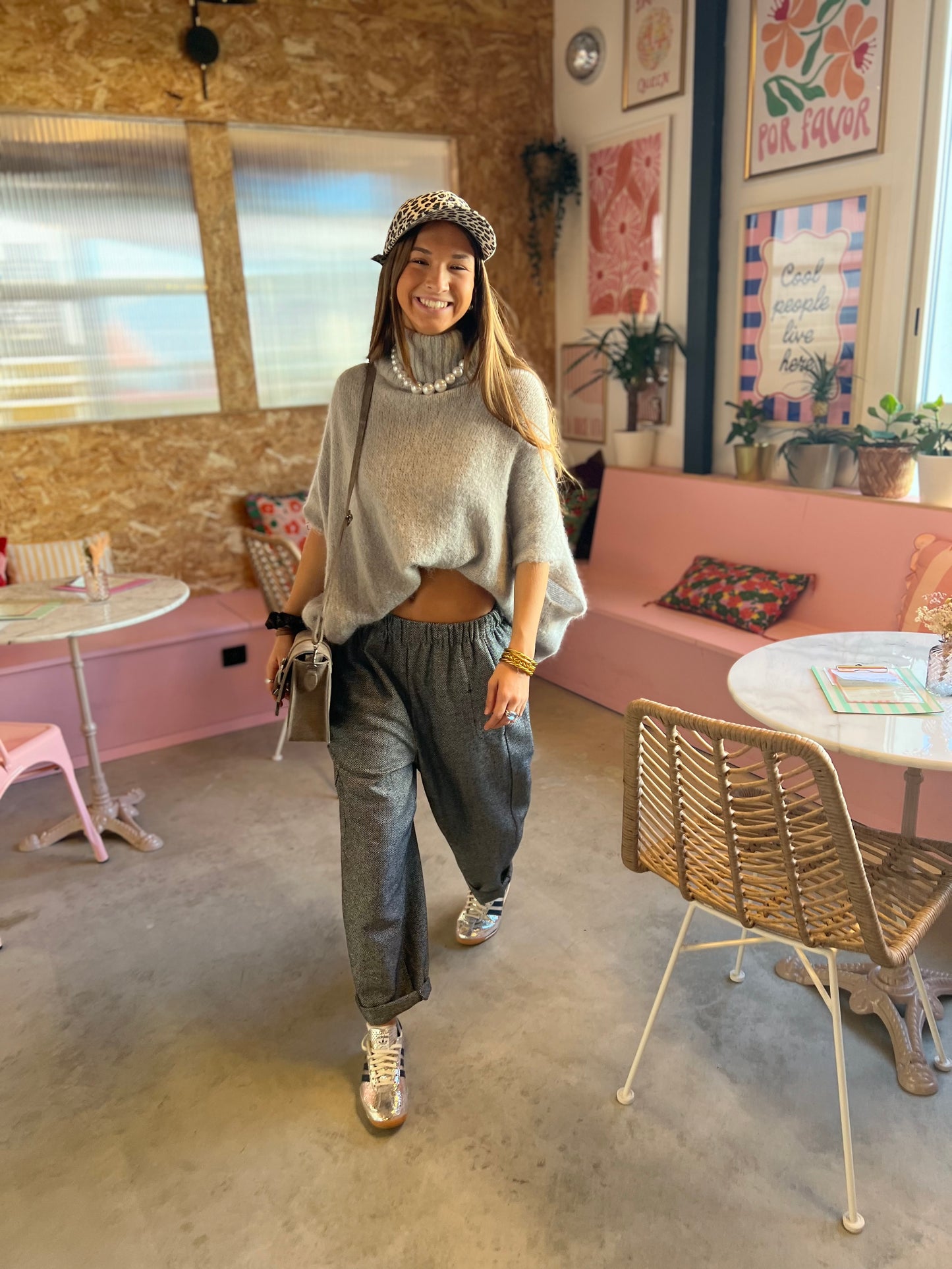 Pantalon magique chevrons by Johanna