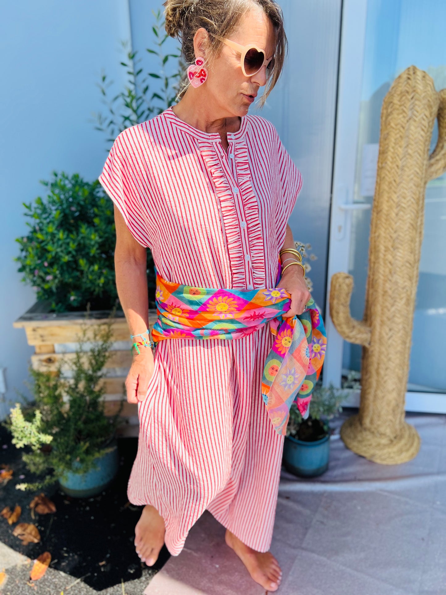 Robe longue Amarante by Banditas