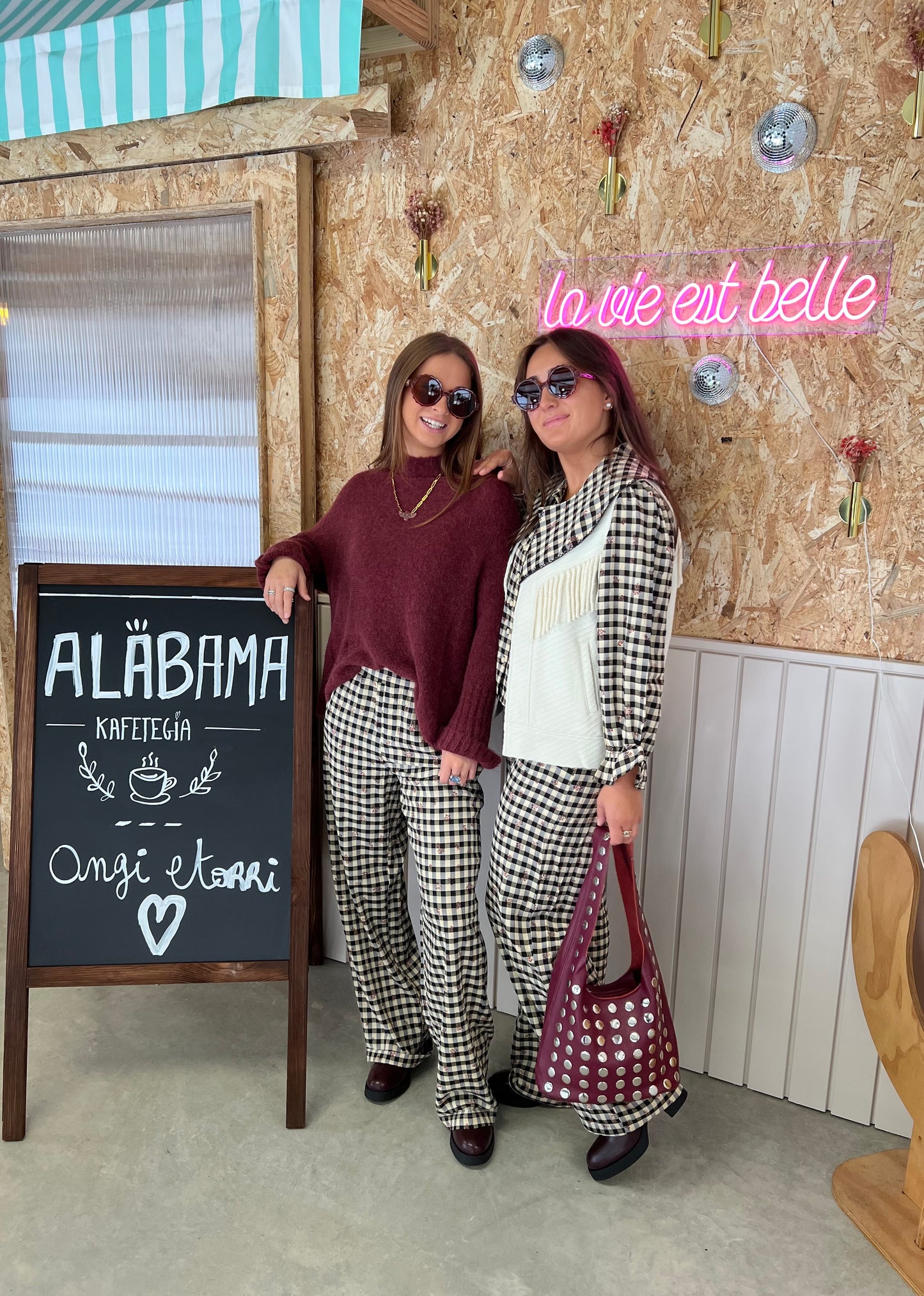 Pull col montant KELLY - Bordeaux