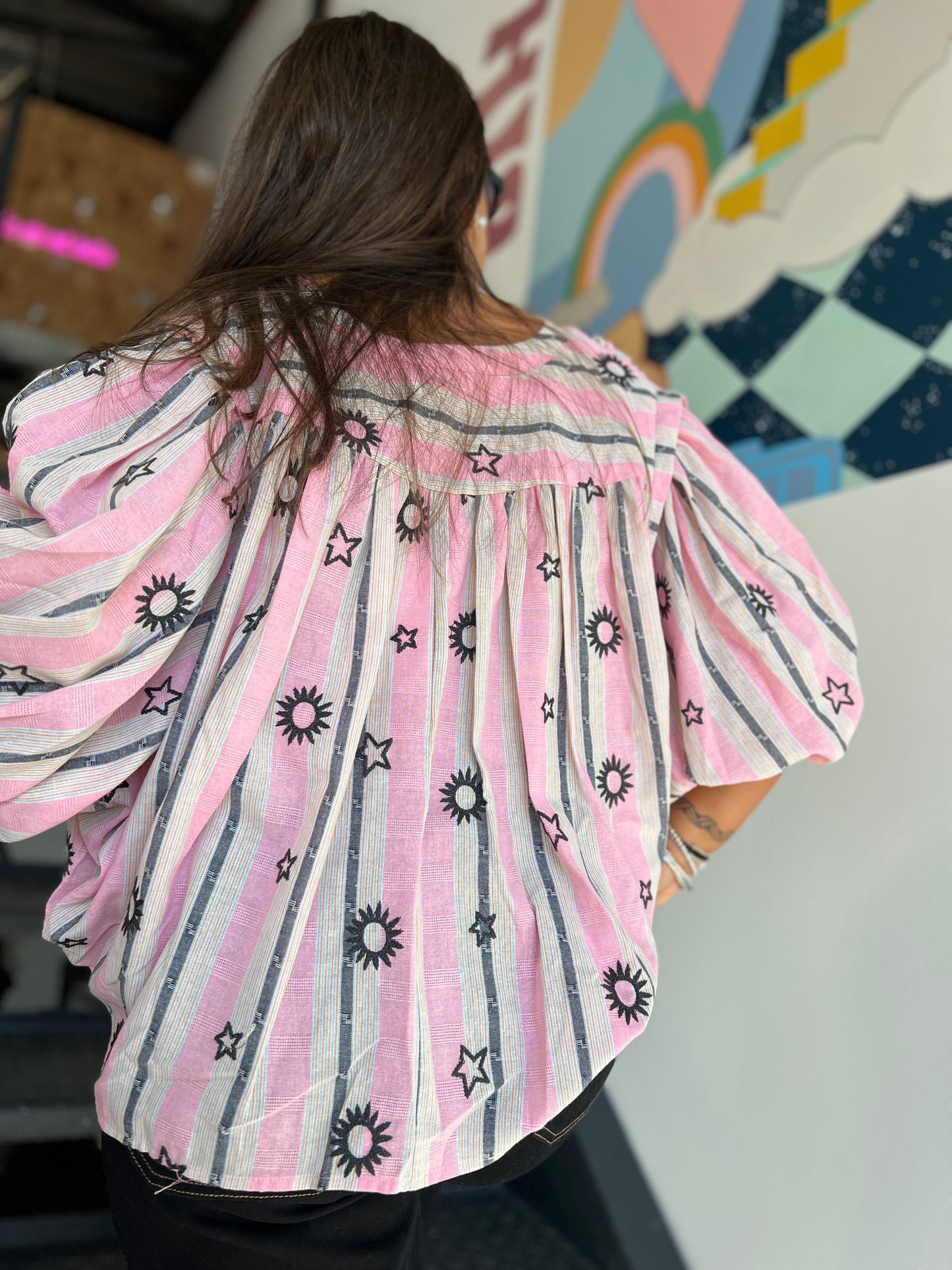 Blouse Arizona - Rose