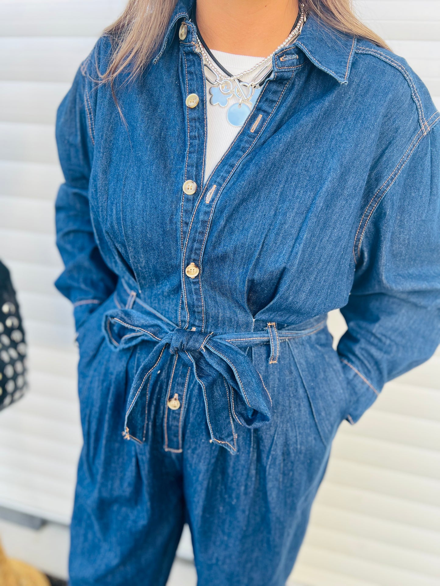 Combi denim STARR - Jean brut